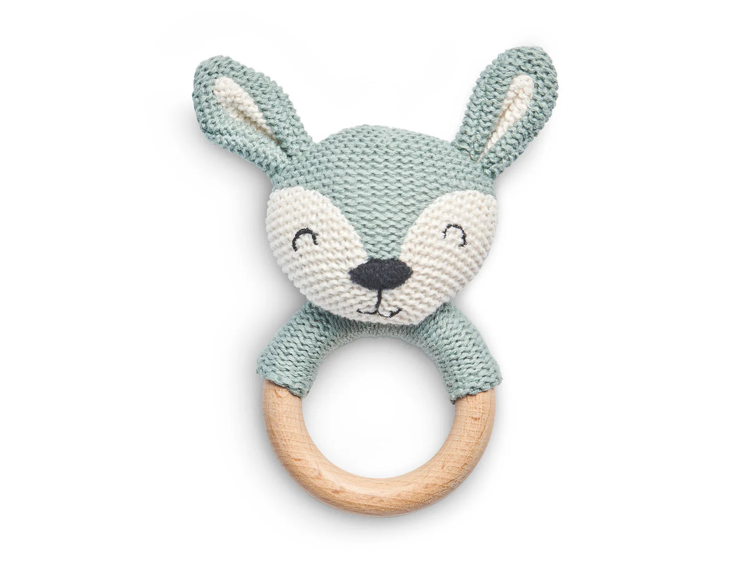 Personalized Teething Ring Deer