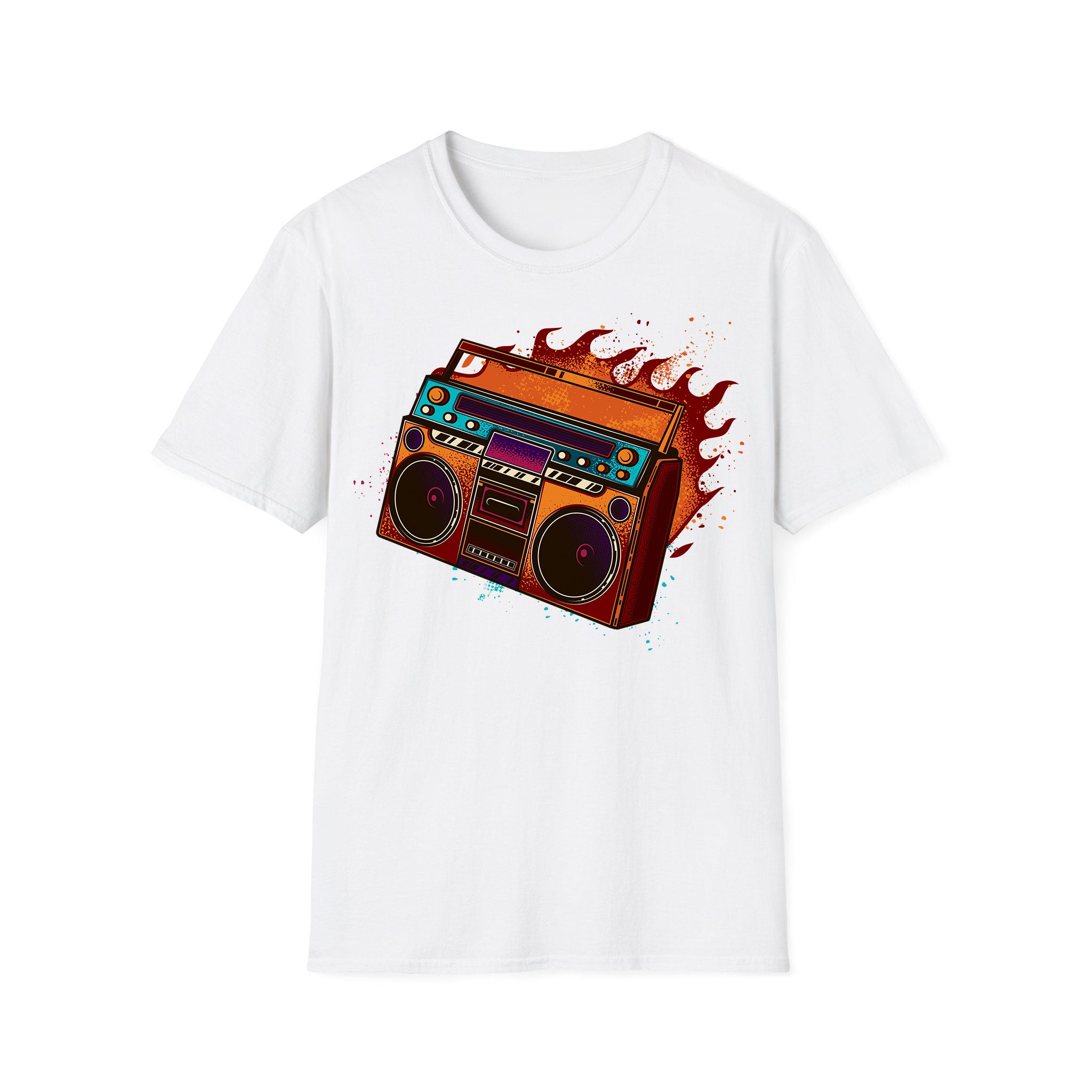 T-shirt unisexe musique Le lecteur de cassettes