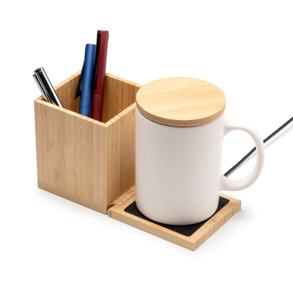 Pen Holder With Cup Warmer