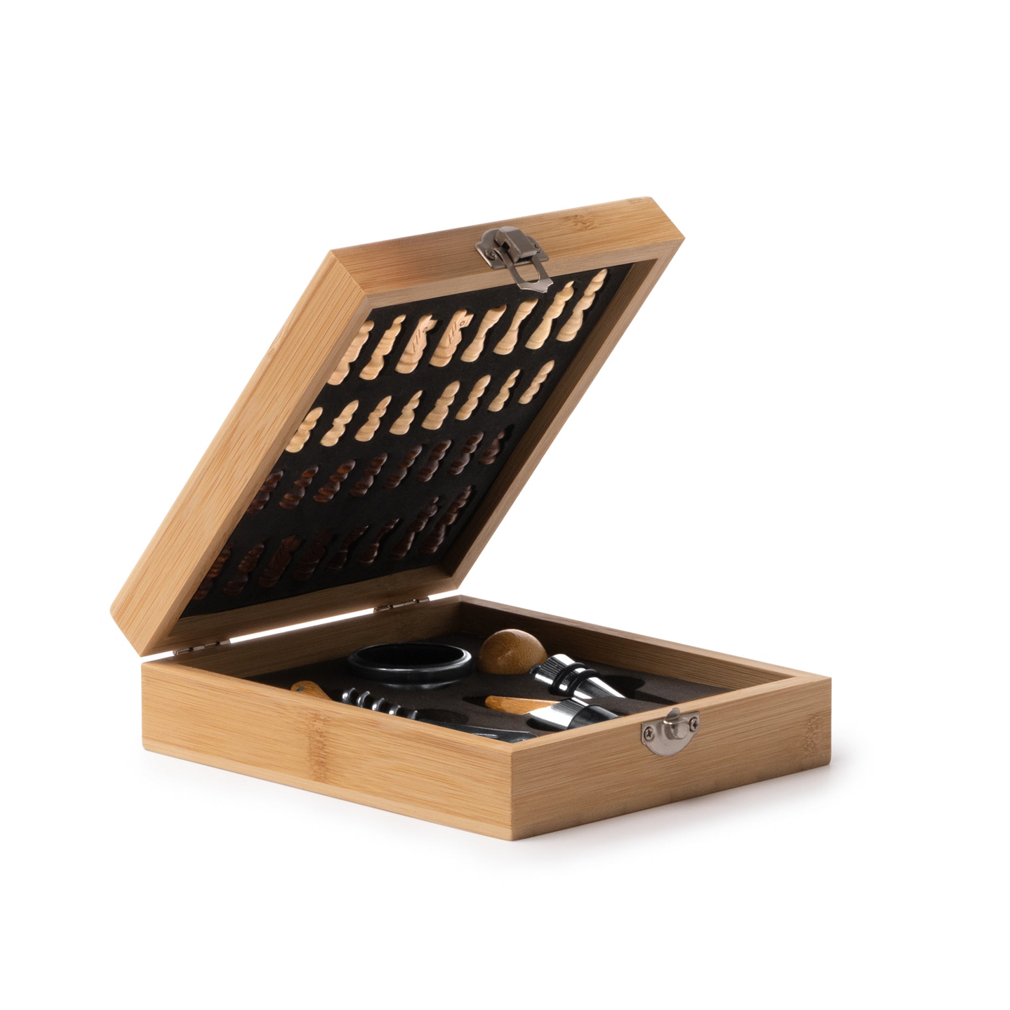 Coffret Vin & Échecs Personnalisé