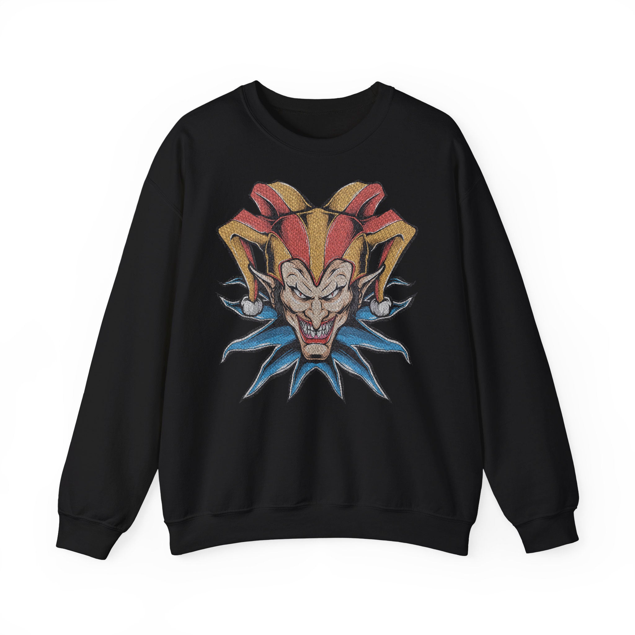 Sweat broderie Evil Joker
