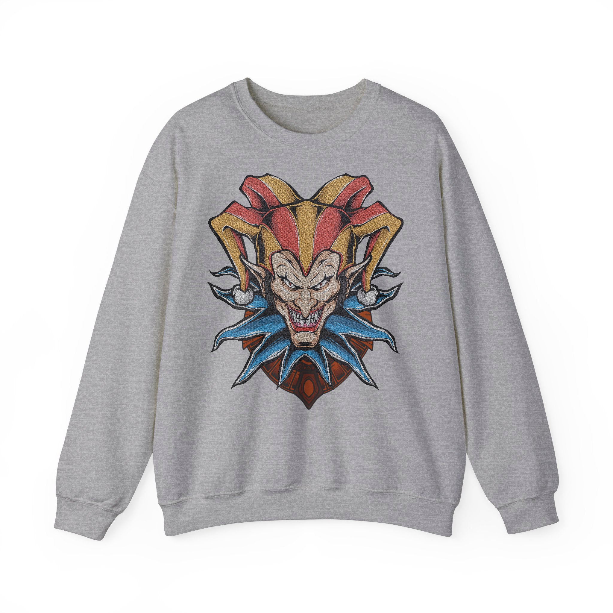 Embroidery sweatshirt Evil Joker