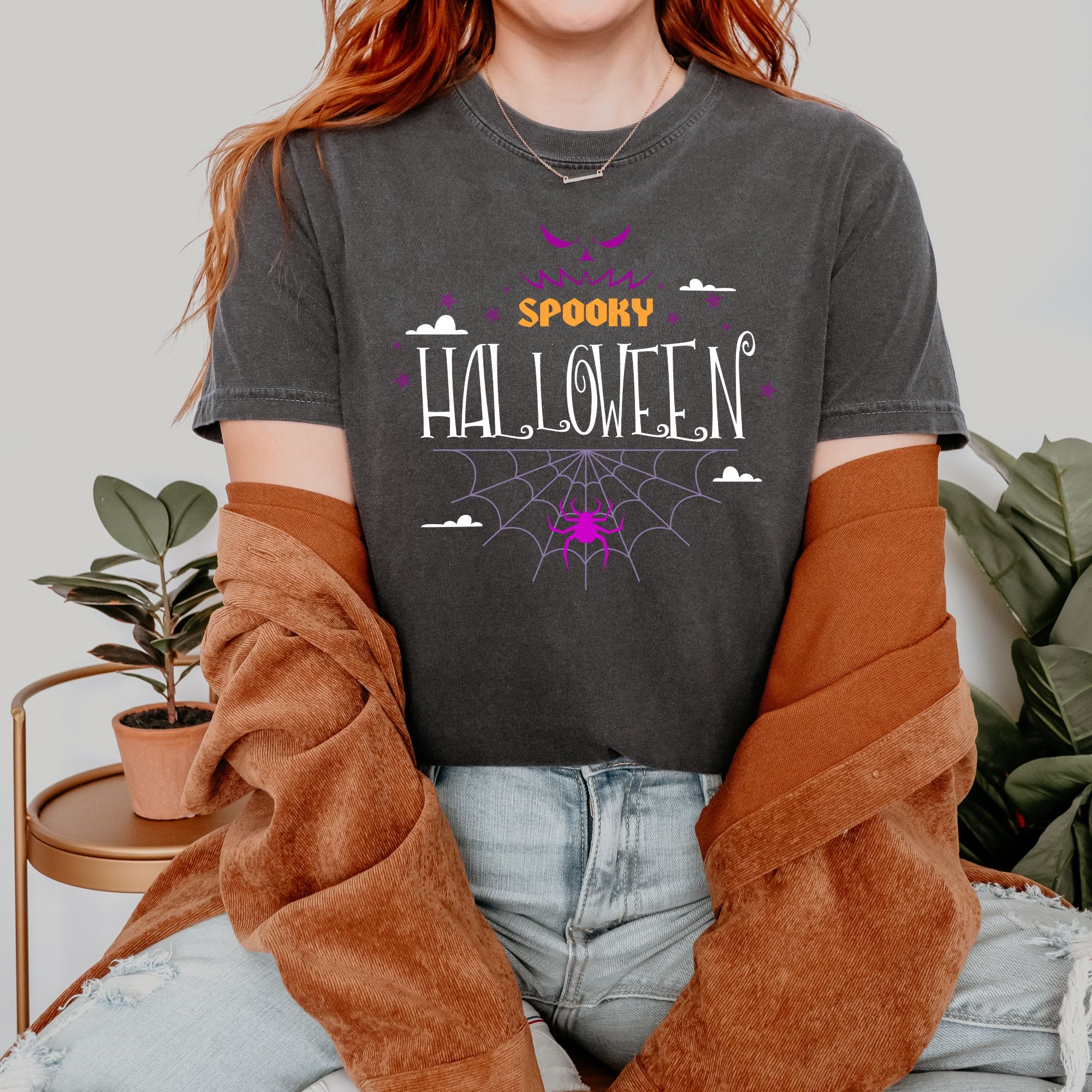 T-shirt d'Halloween effrayant