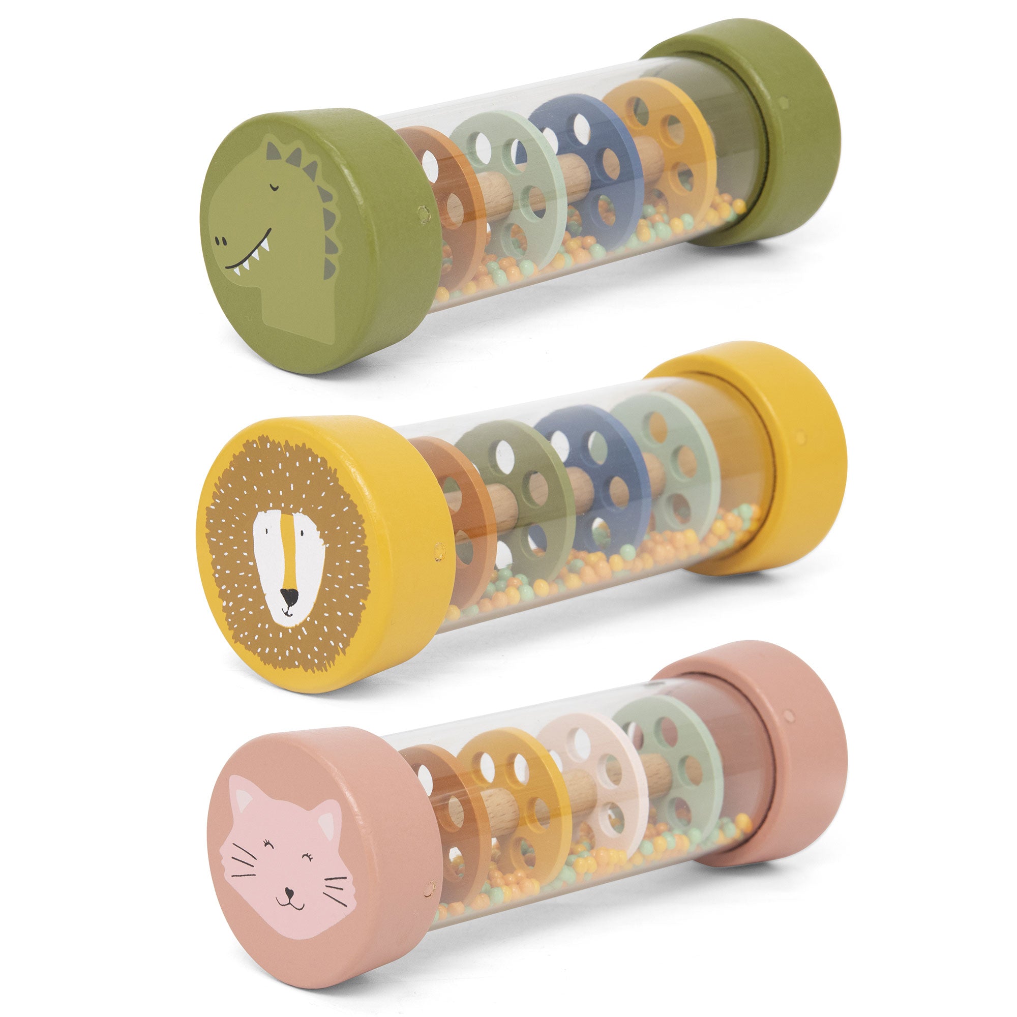 Personalized animal rain stick