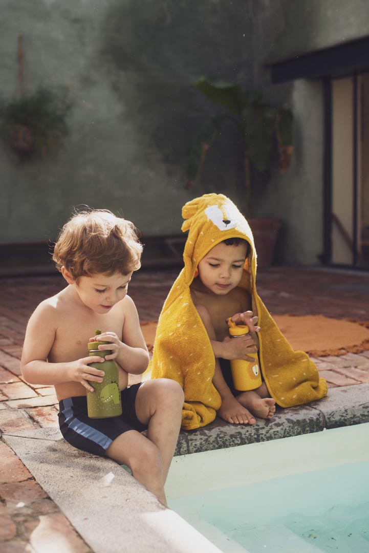 Personalized Stainless steel water bottle Mr Lion