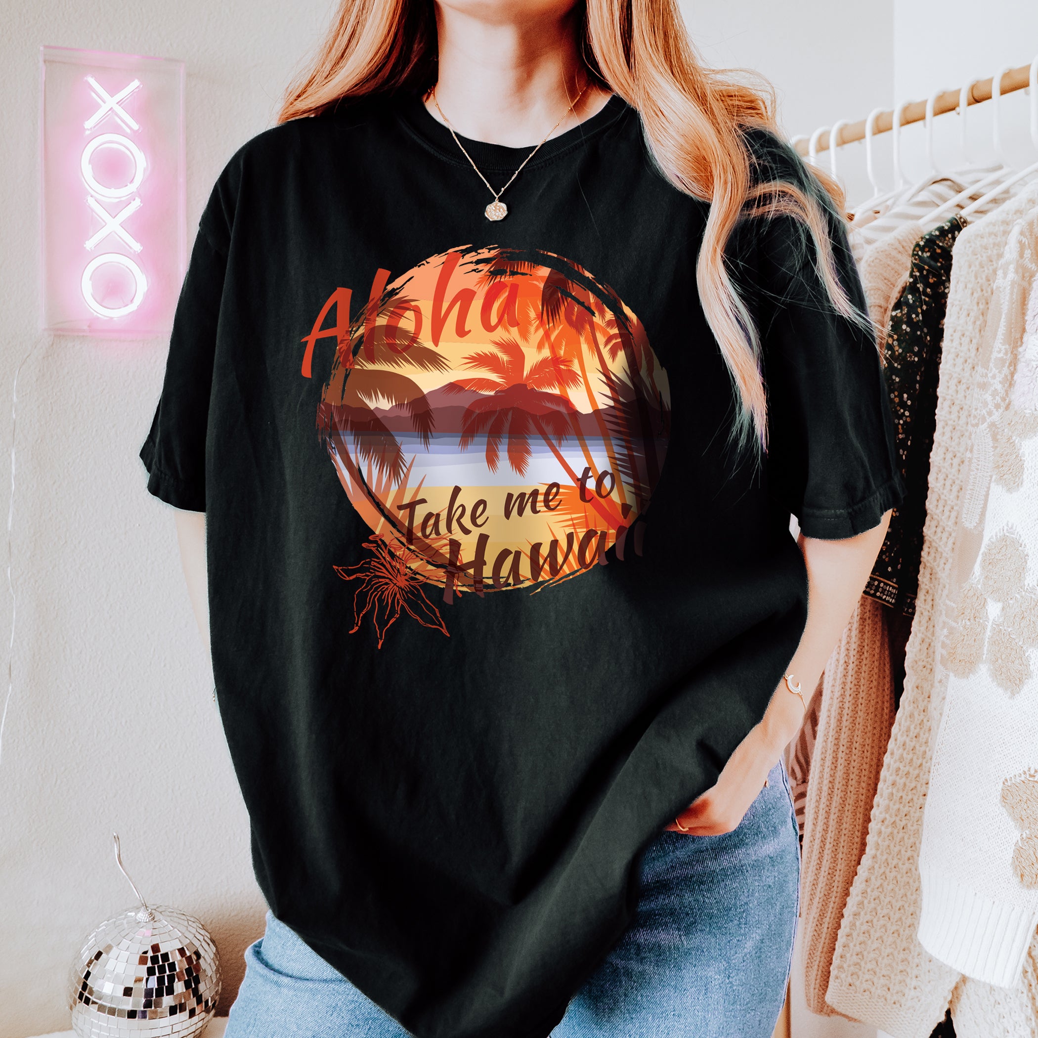 T-shirt unisexe d'été Aloha Hawaii