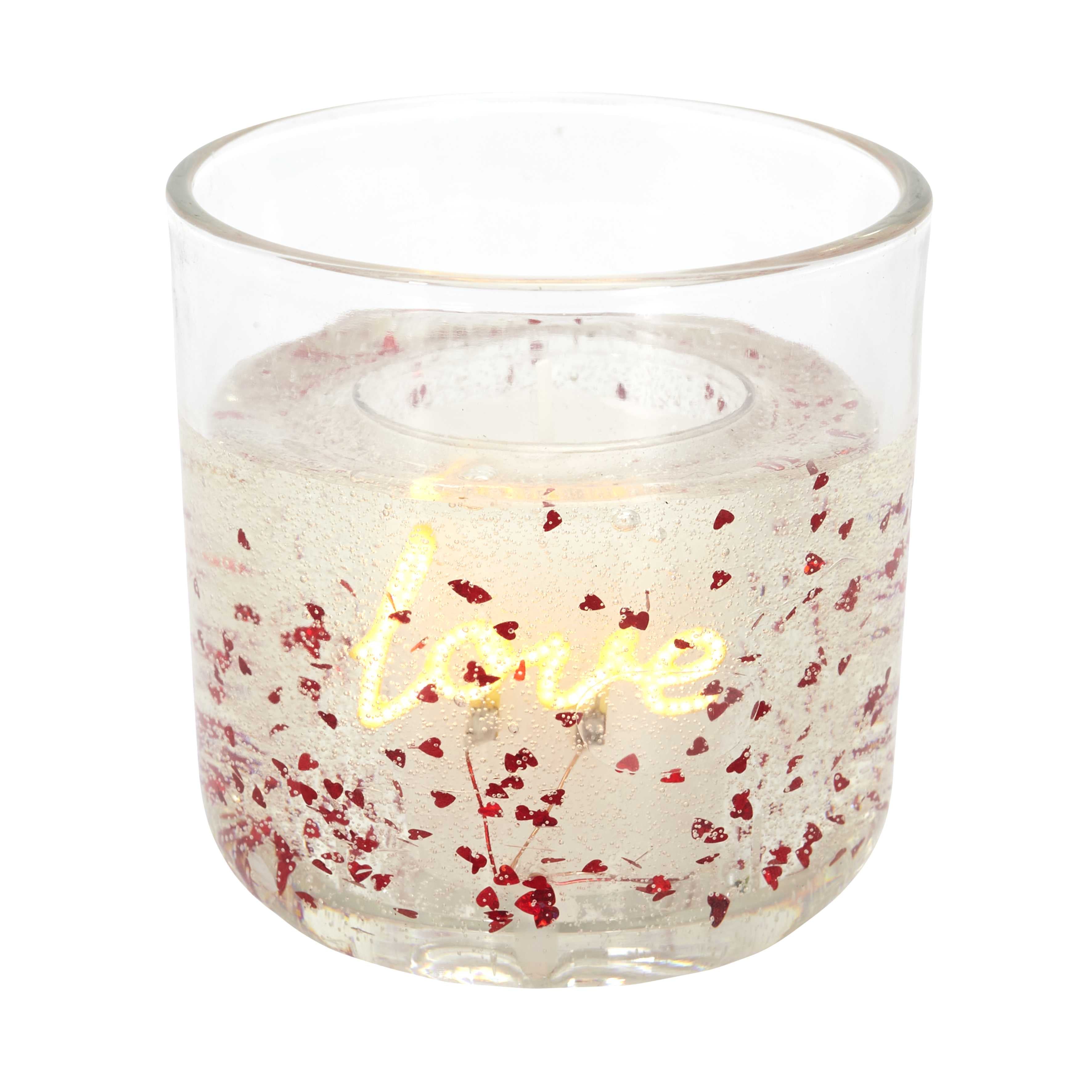 Bougie Parfumée Lumineuse Effet Néon