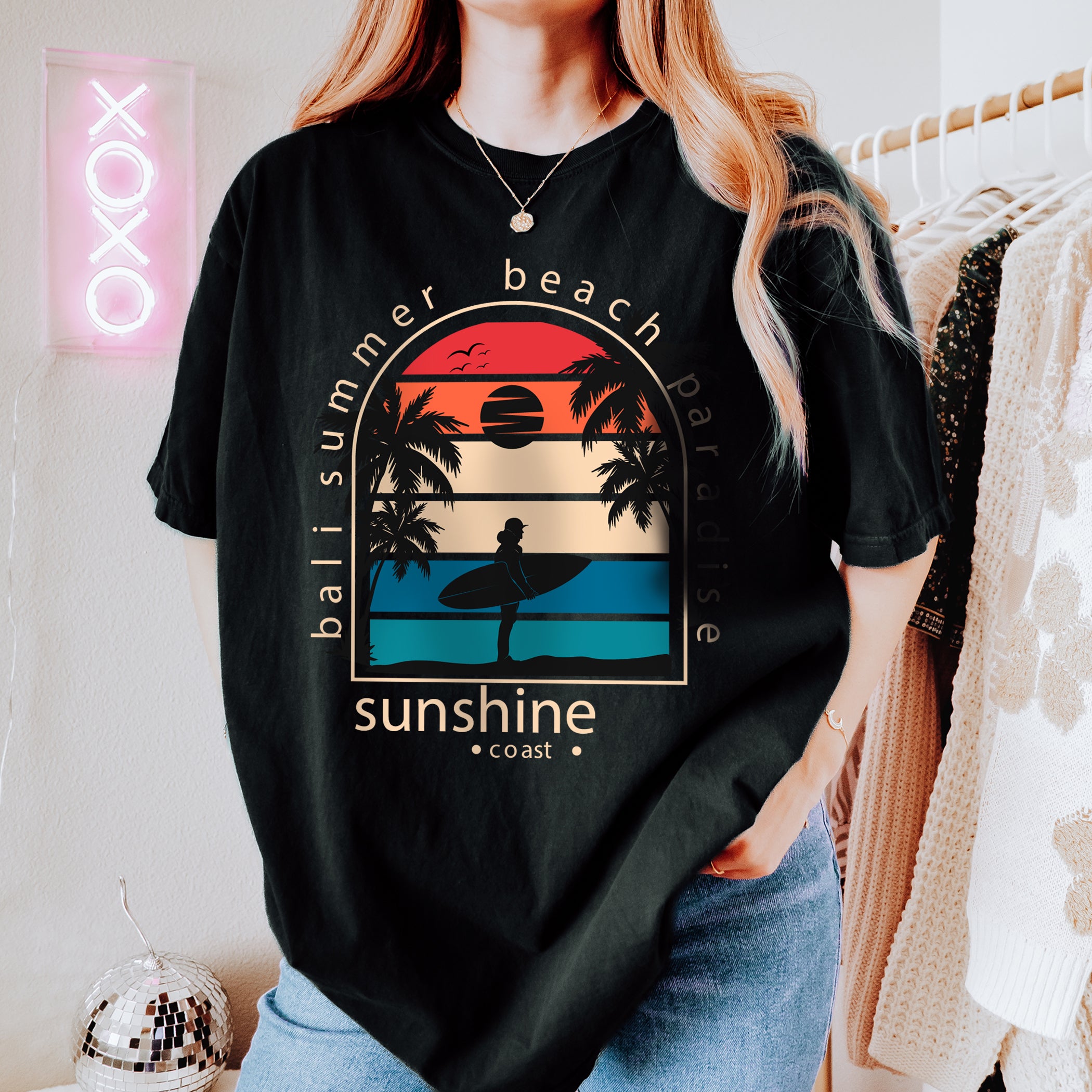 T-shirt été unisexe Bali Summer Beach