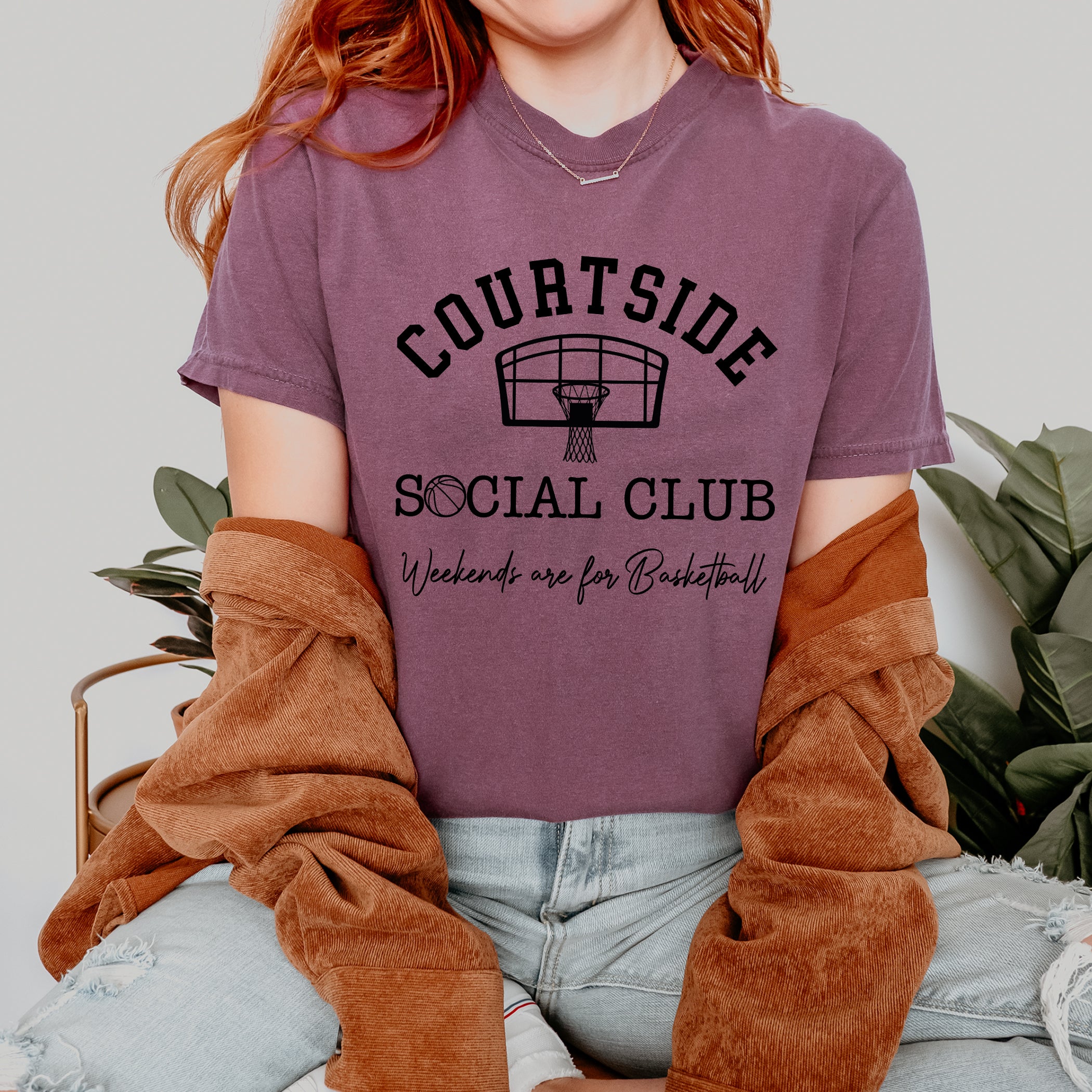 T-shirt de basket-ball Courtside