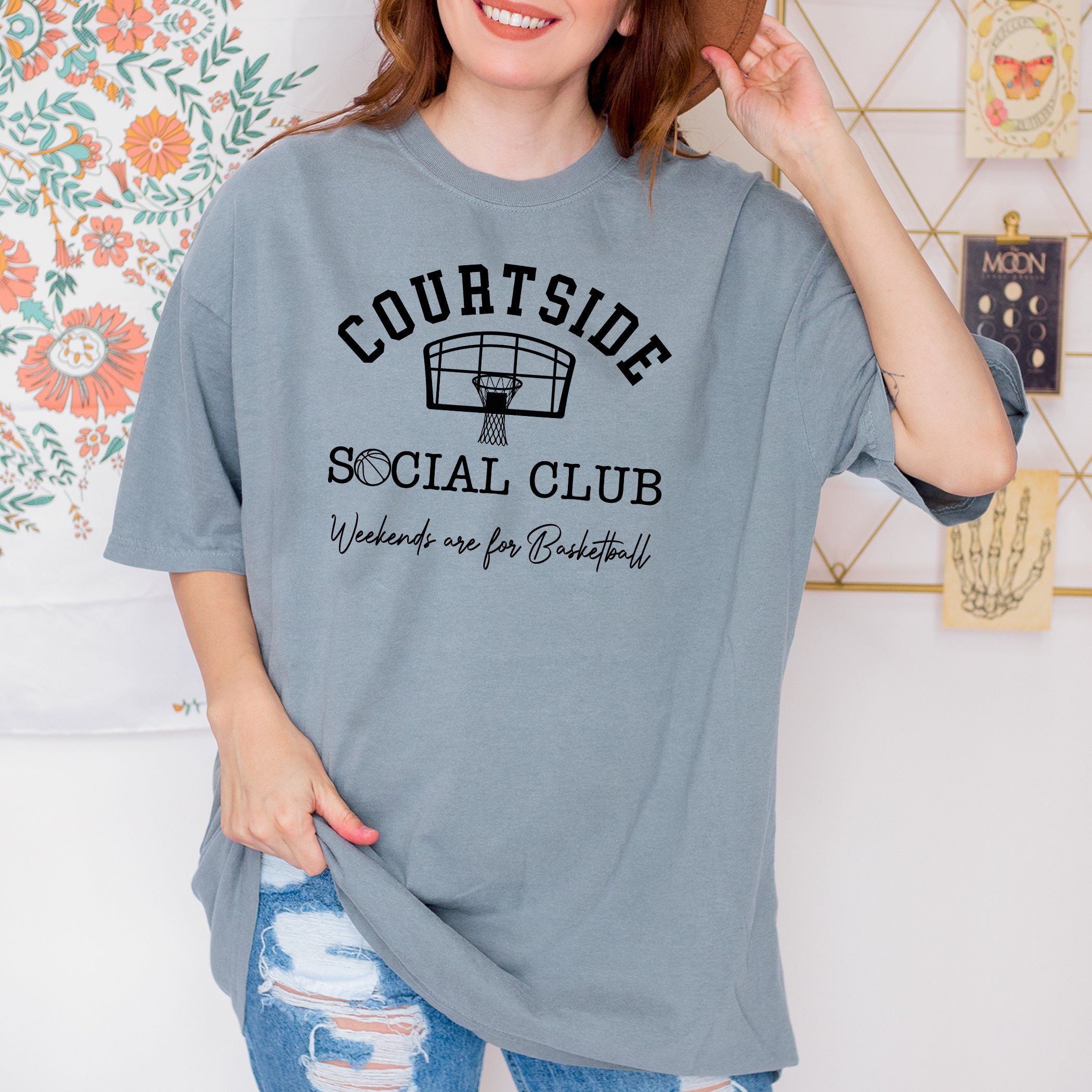 T-shirt de basket-ball Courtside