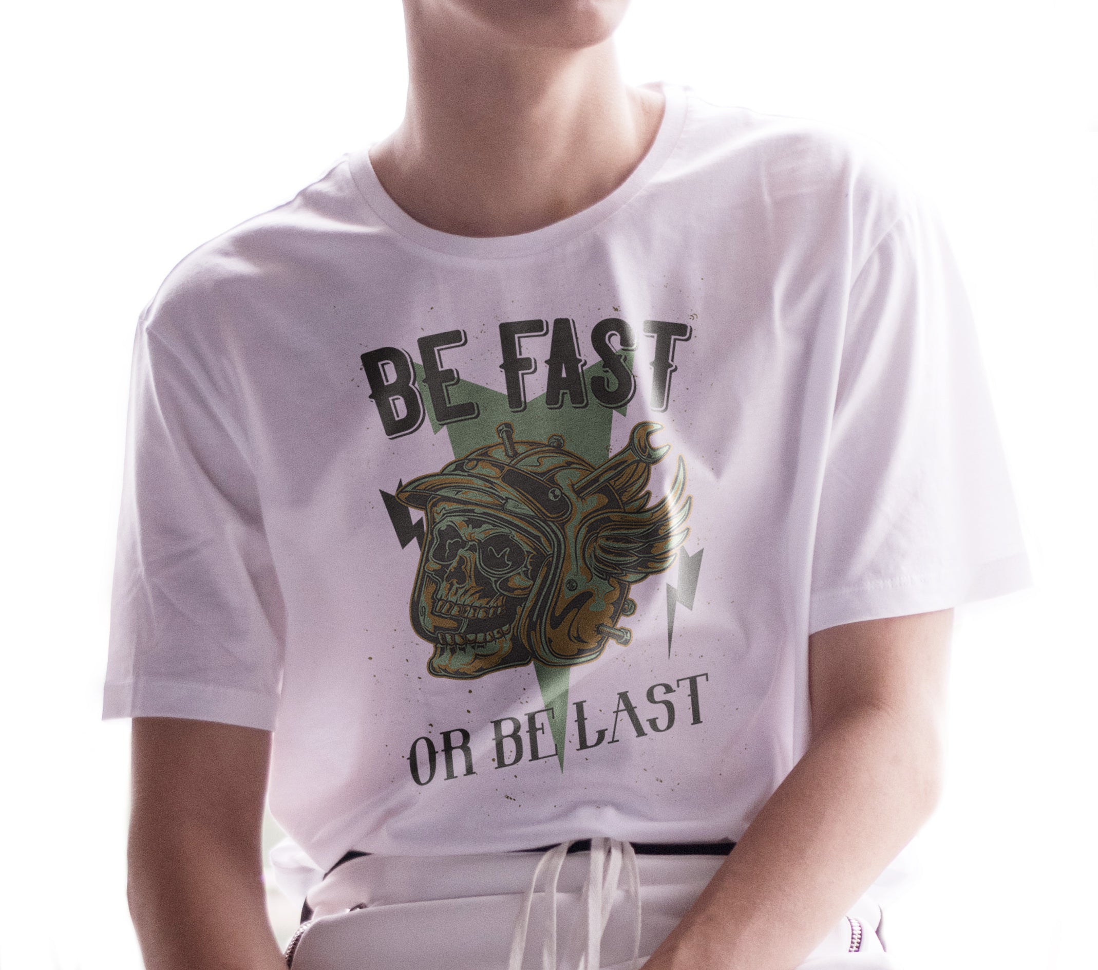 T-shirt moto Be Fast