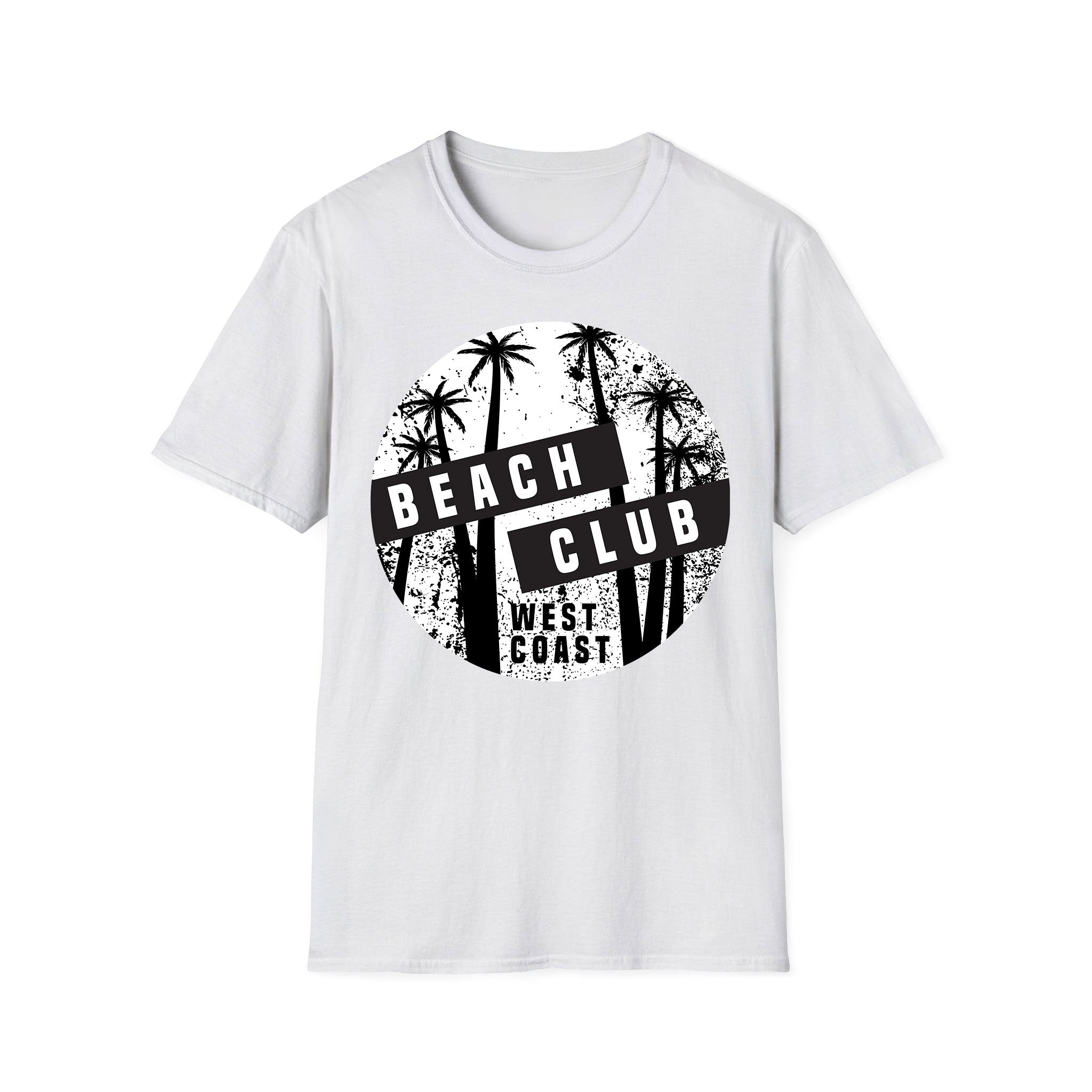 T-shirt d'été unisexe Beach Club