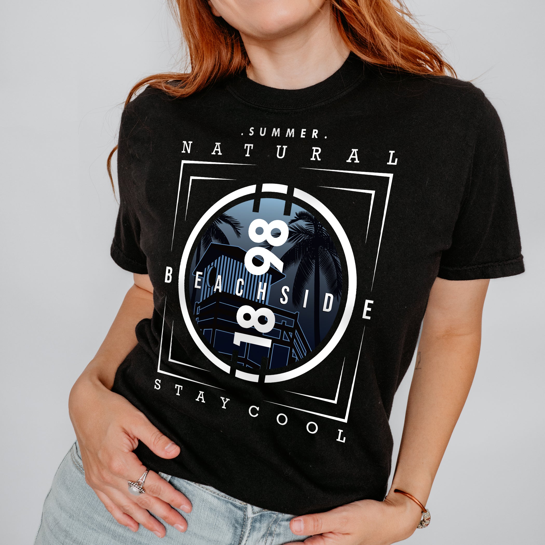 T-shirt unisexe d'été Beachside