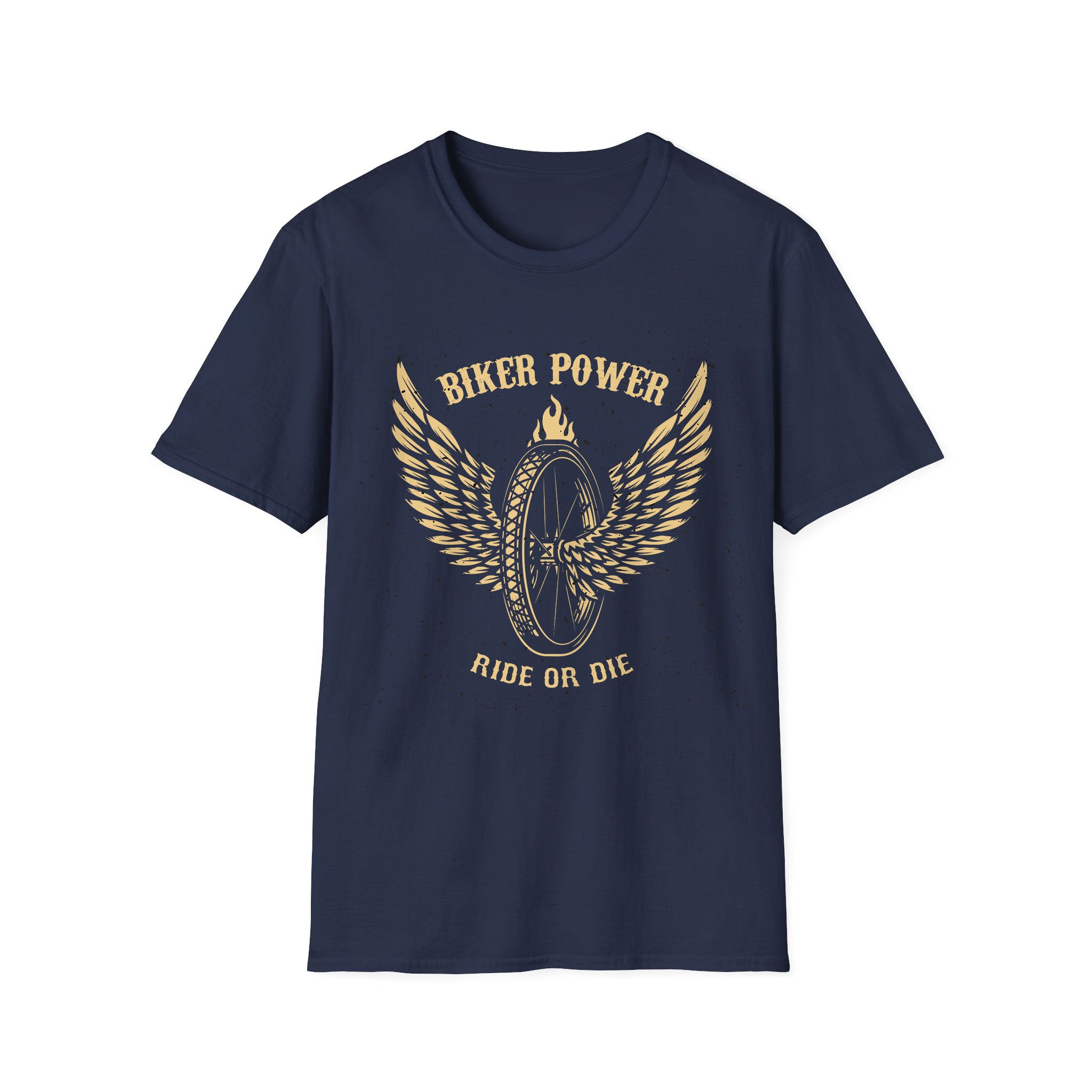 Motorcycle T-shirt Biker Ride Or Die
