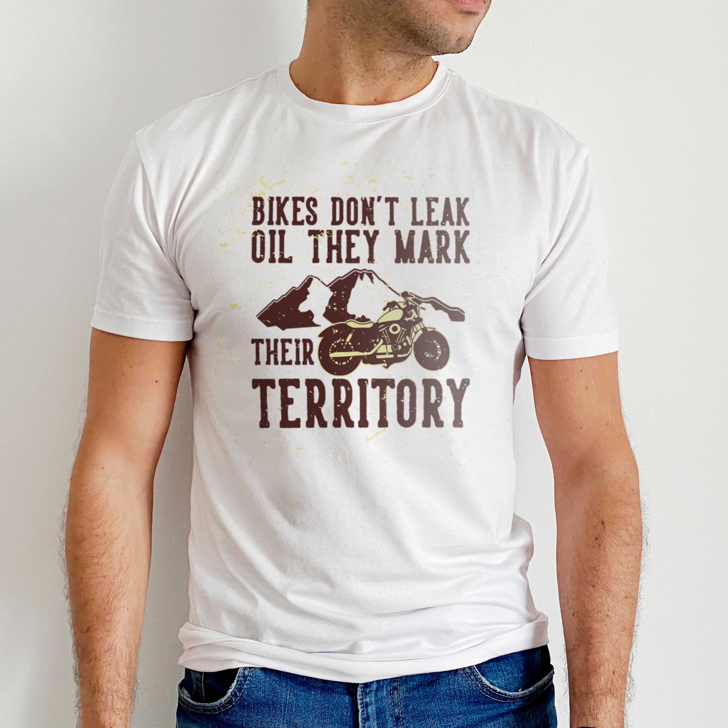 T-shirt moto Bikes Leur Territoire