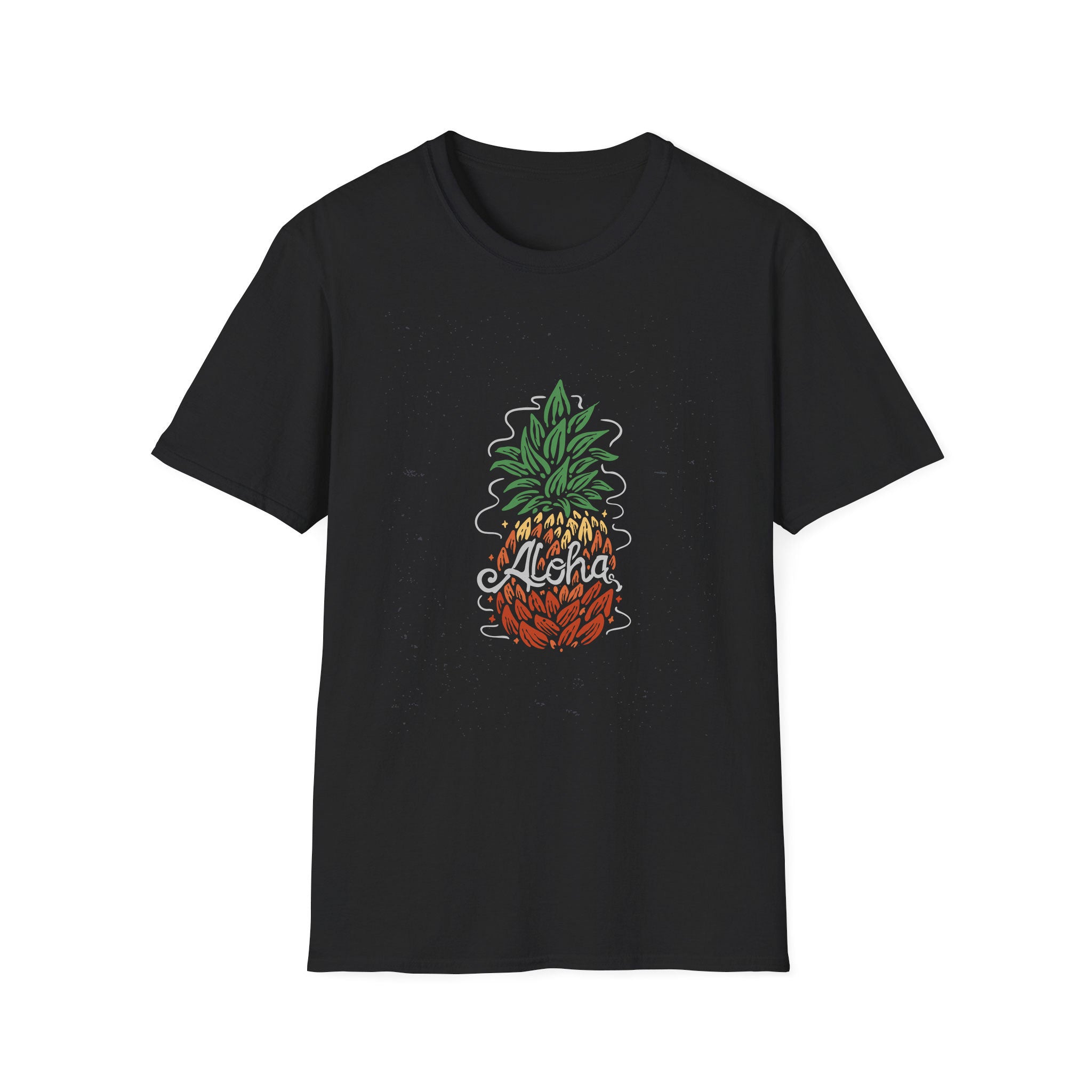 T-shirt été unisexe Aloha Ananas