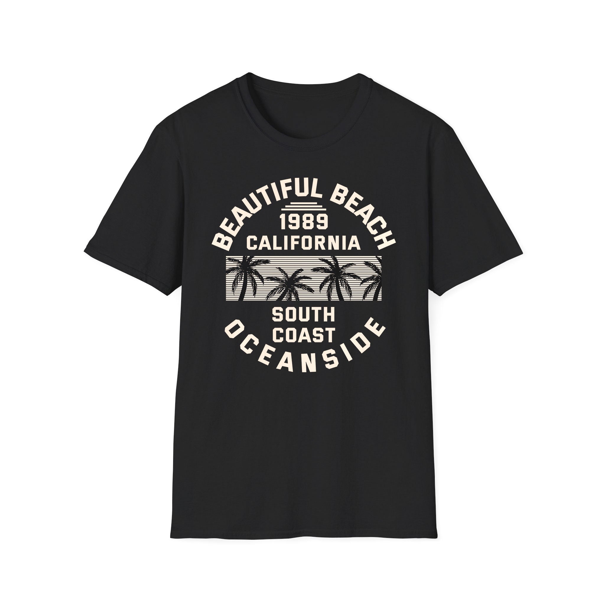 T-shirt unisexe d'été Beautiful Beach Ocean