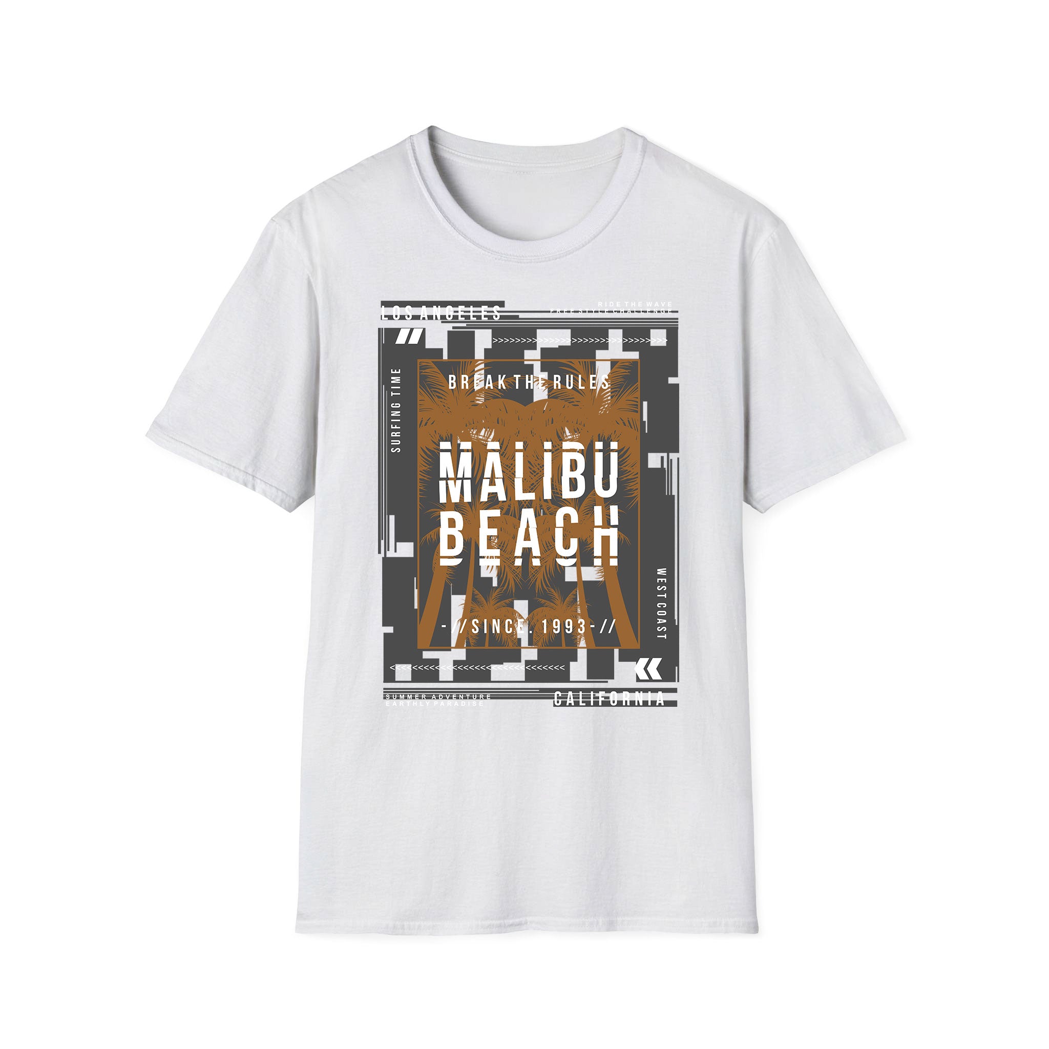 T-shirt unisexe d'été Break The Rules