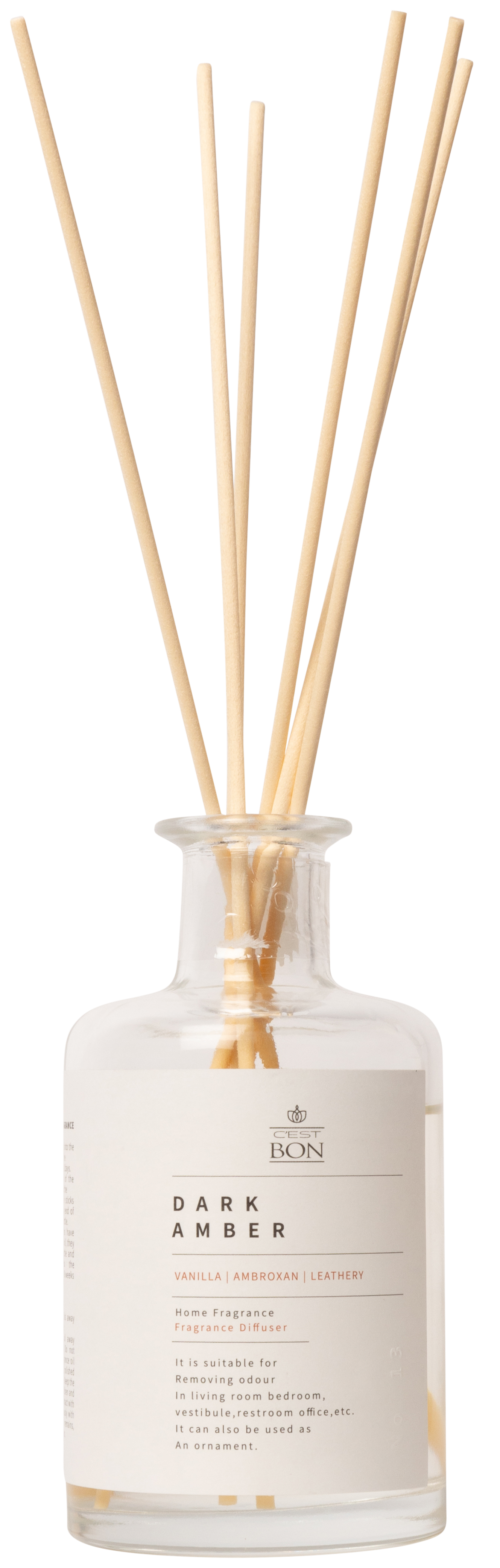 Diffuseur d’ambiance personnalisable 200 ml Parfum Ambre Noir