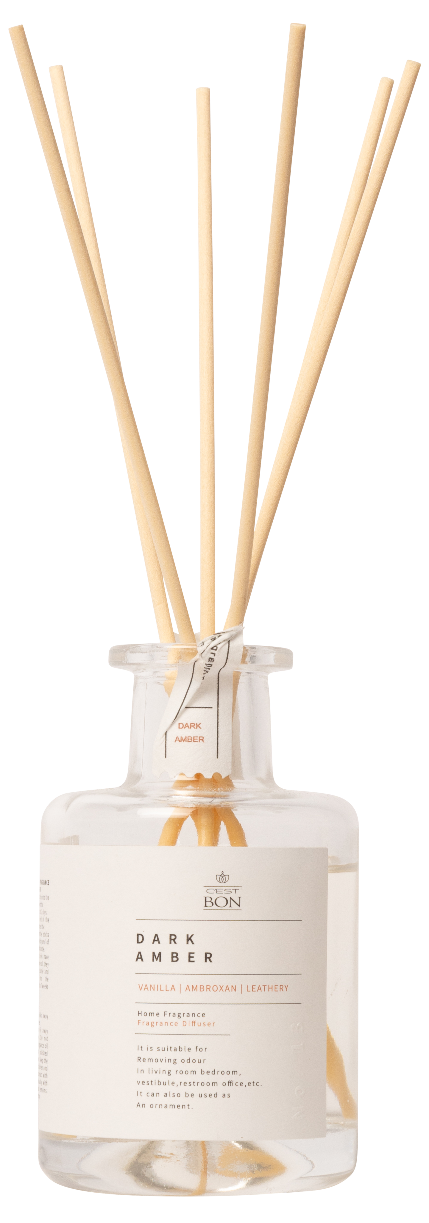 Diffuseur d’ambiance personnalisable 100 ml Parfum Ambre Noir