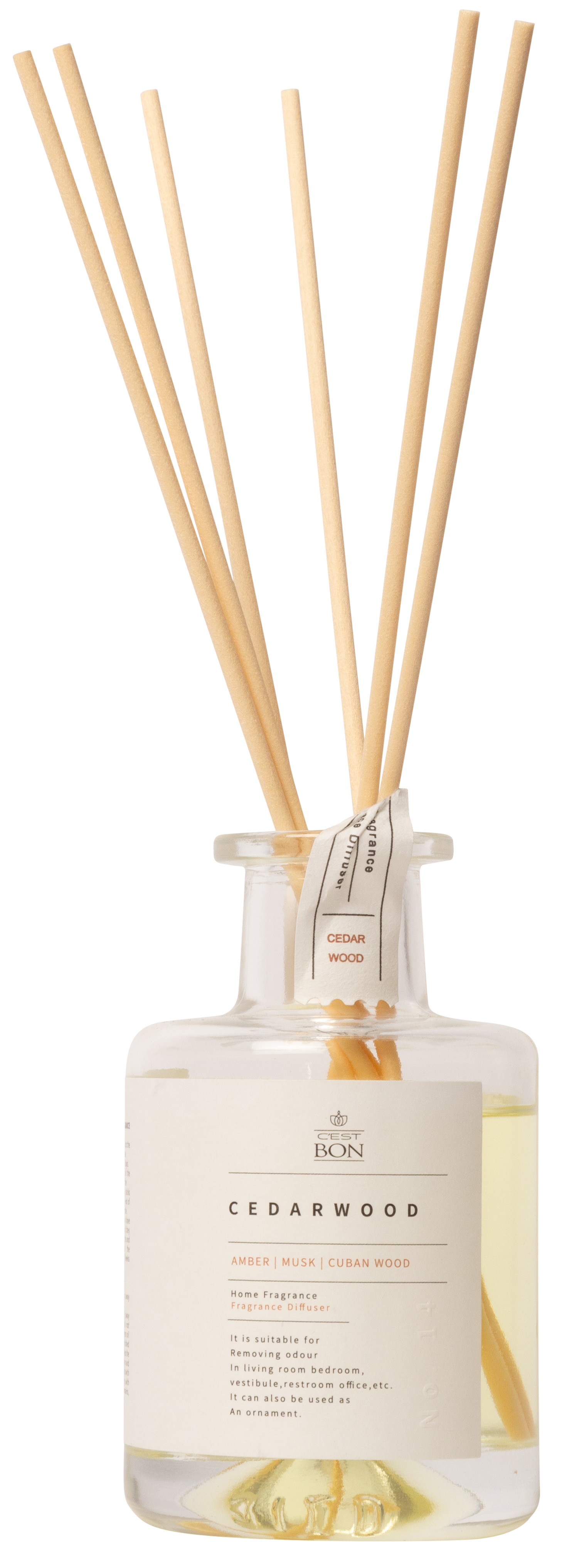 Diffuseur d’ambiance personnalisable 100 ml Parfum Bois de Cèdre