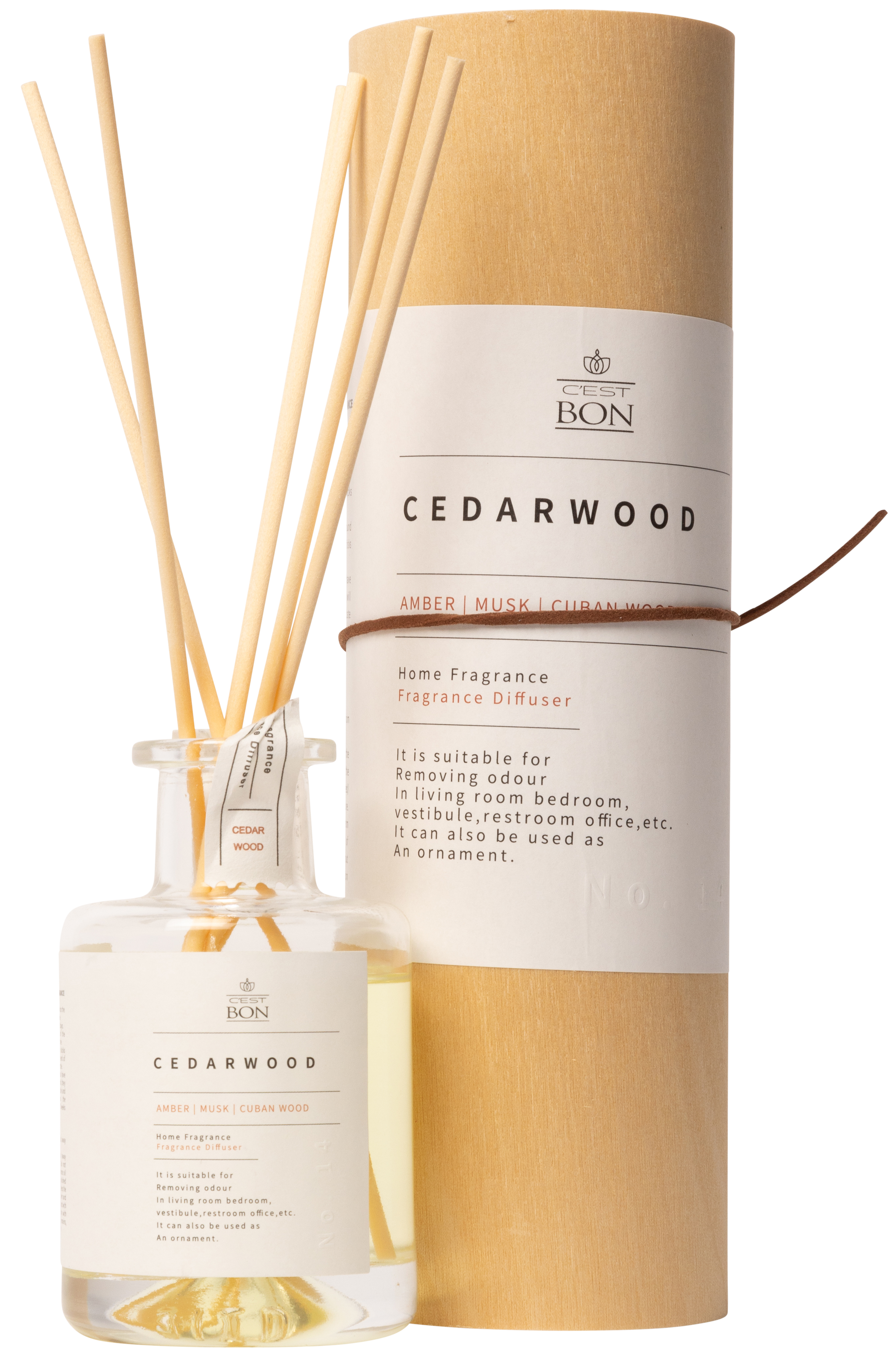 Diffuseur d’ambiance personnalisable 100 ml Parfum Bois de Cèdre