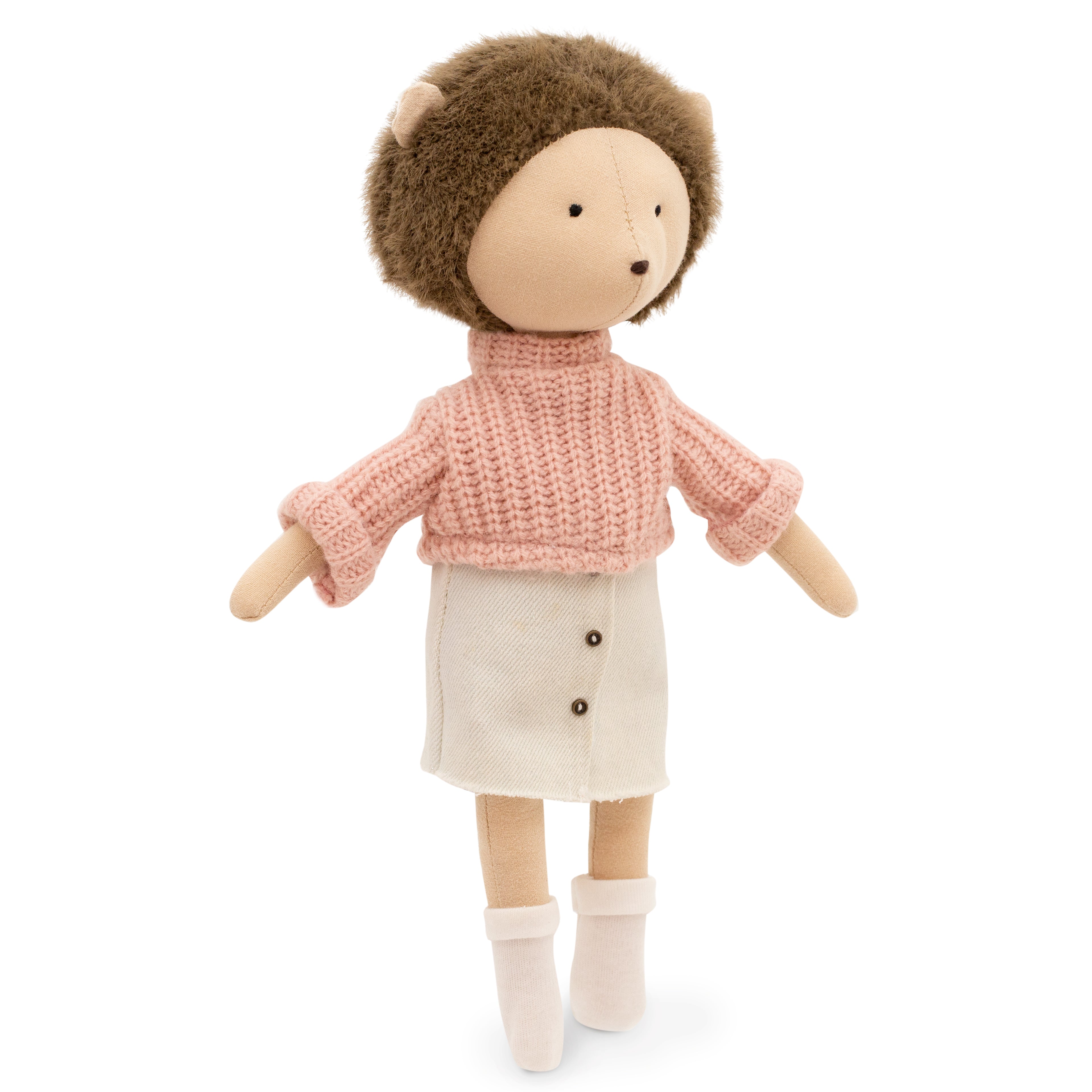 Peluche personnalisée Henri le hérisson avec queue de sirène