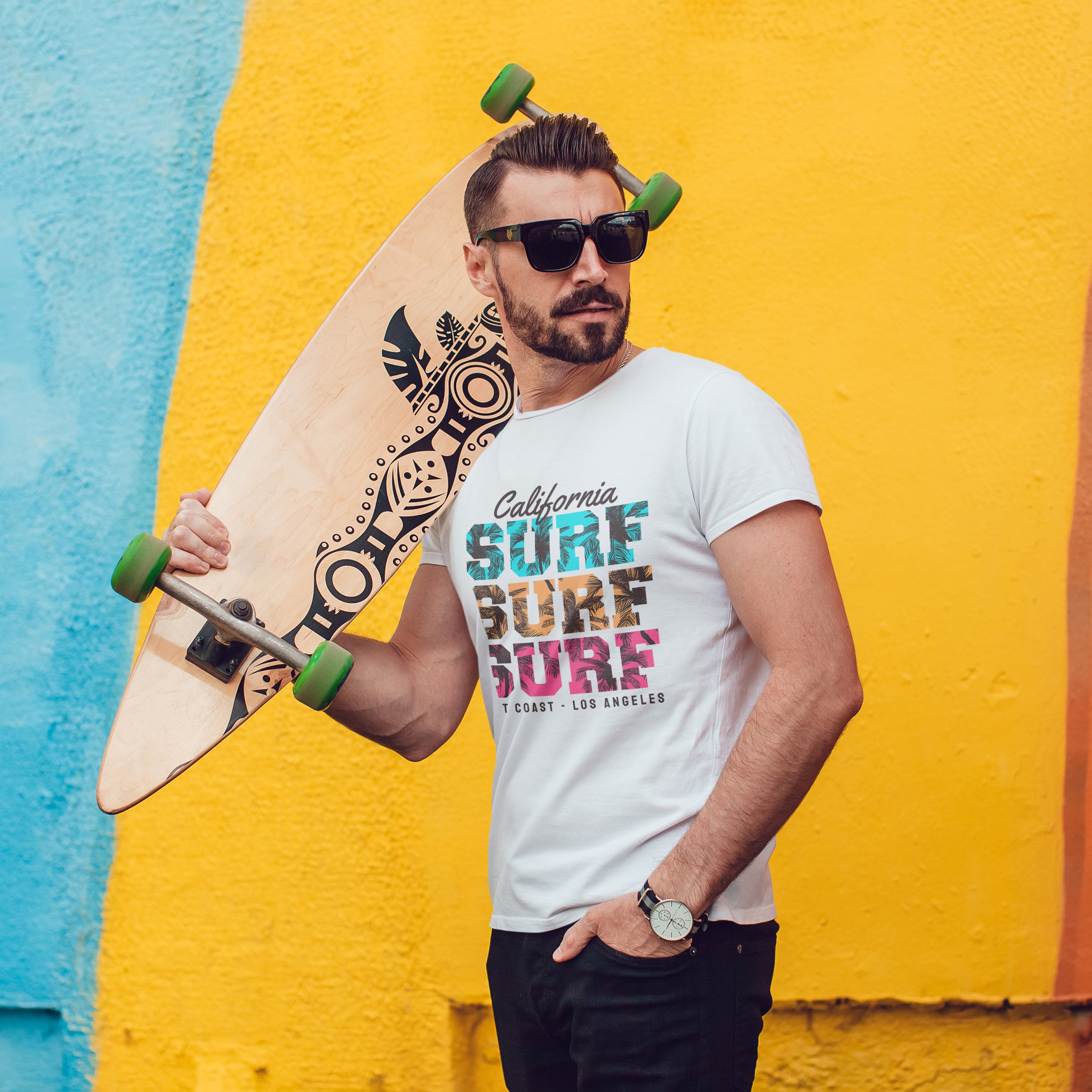 Surf Tshirt Unisexe Cali Surf