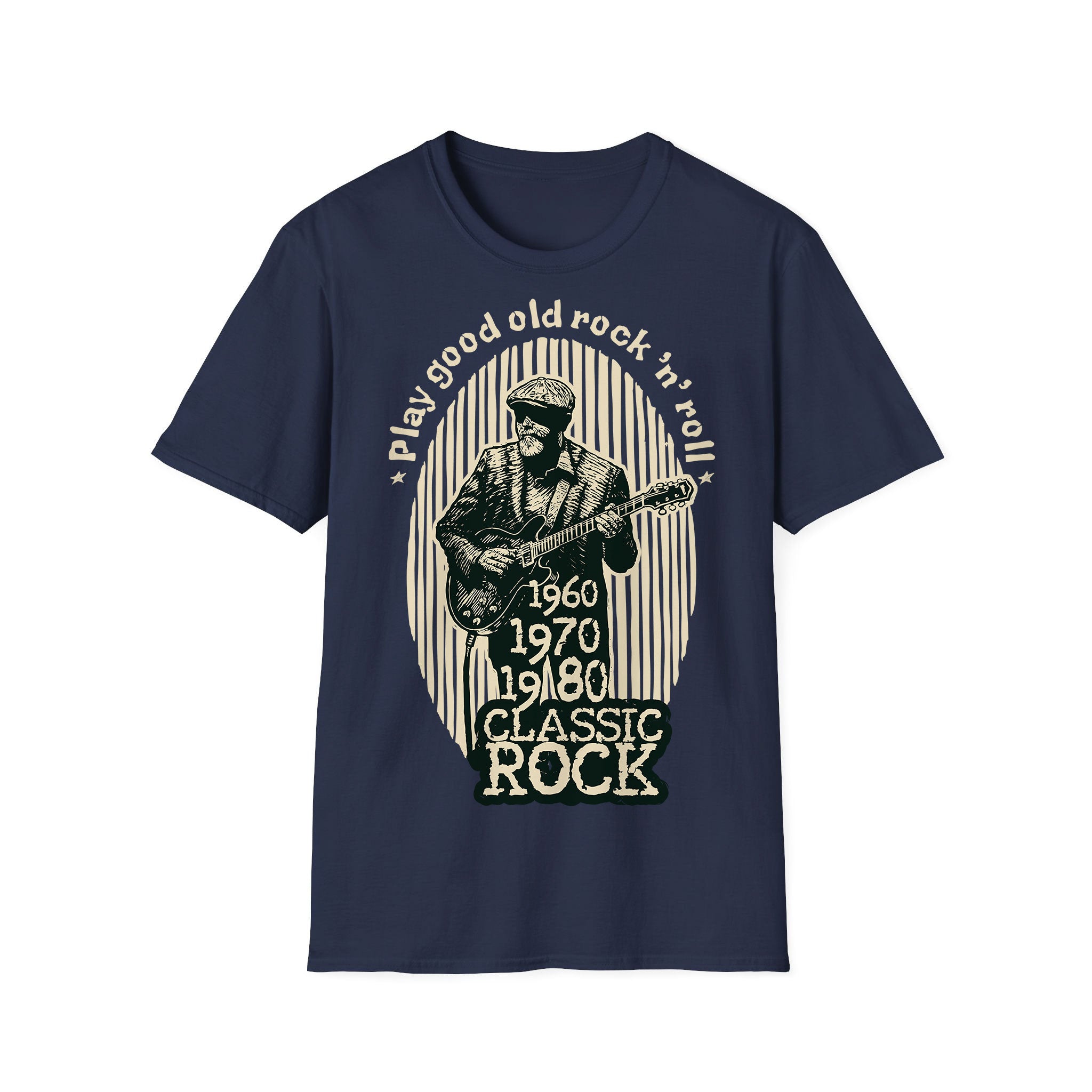 T-shirt unisexe musique Classic Rock