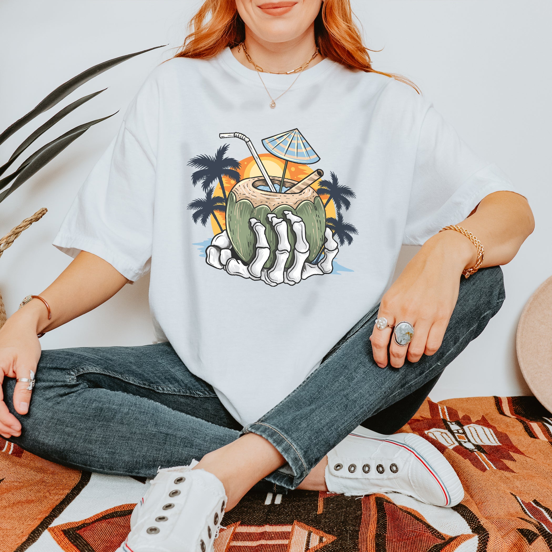T-shirt unisexe d'été Coconut Beach