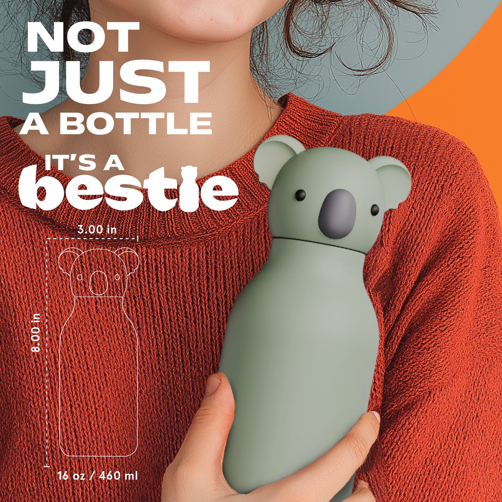 Personalized Bestie Insulated Bottle Koala