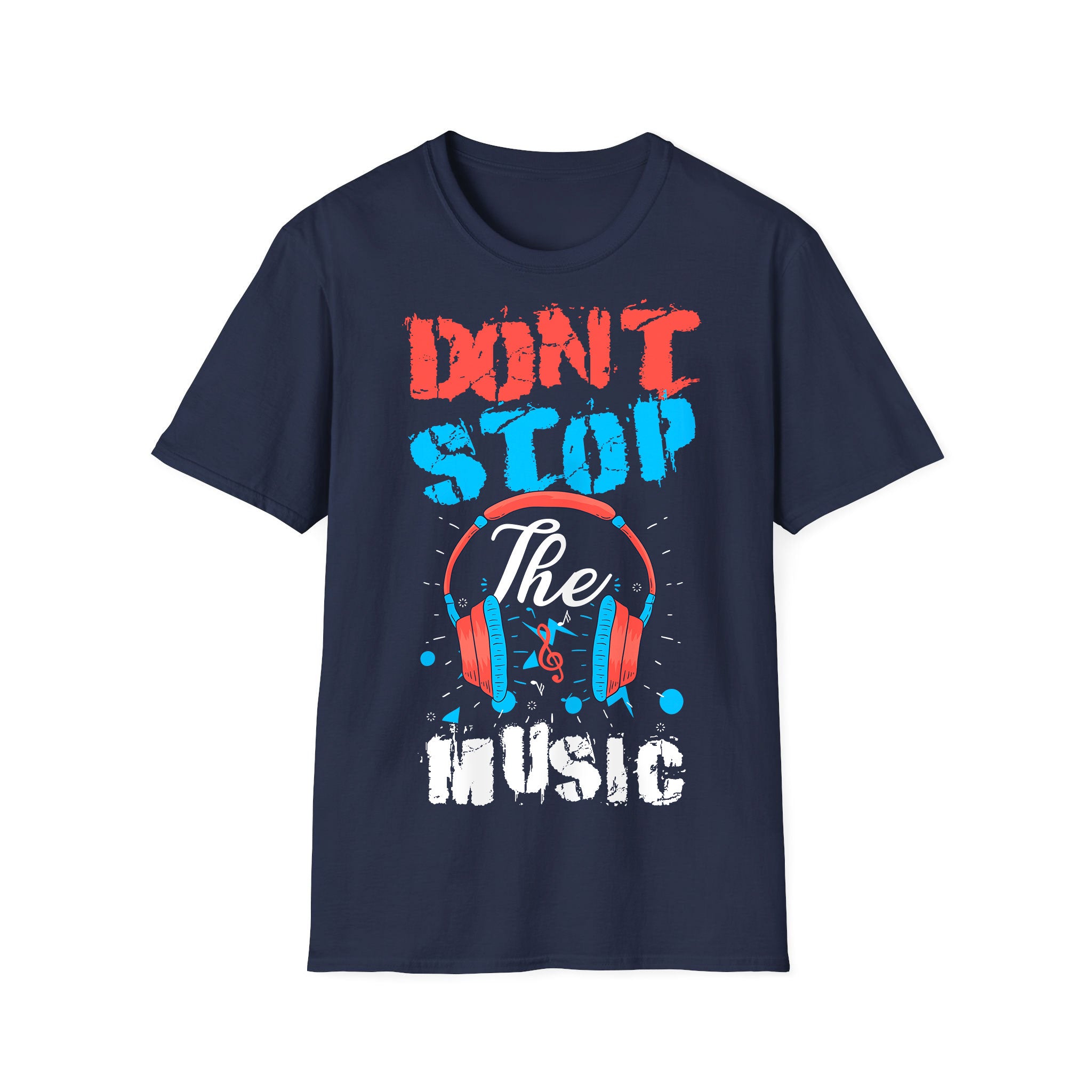 T-shirt unisexe musique Don't Stop Music