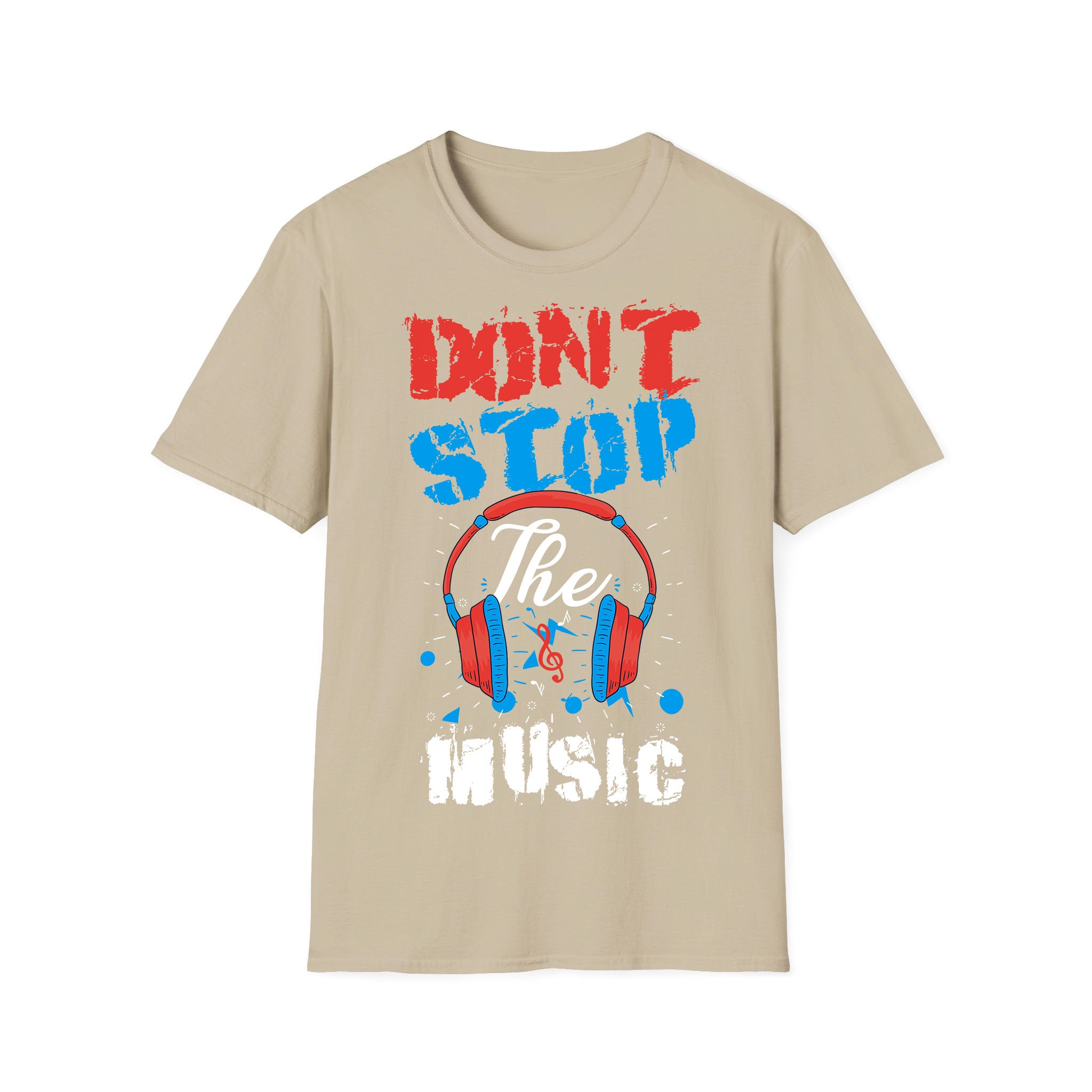 T-shirt unisexe musique Don't Stop Music