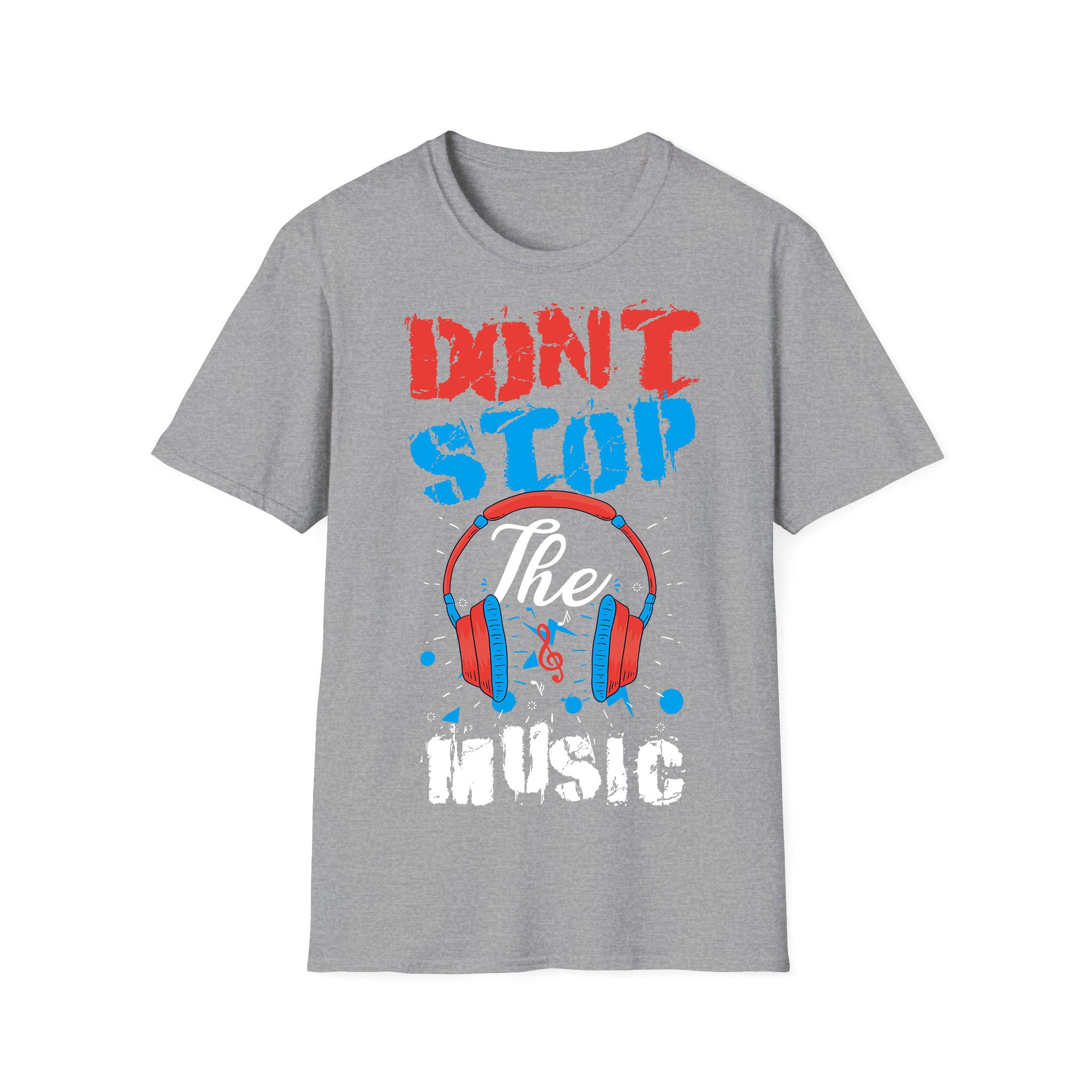 T-shirt unisexe musique Don't Stop Music