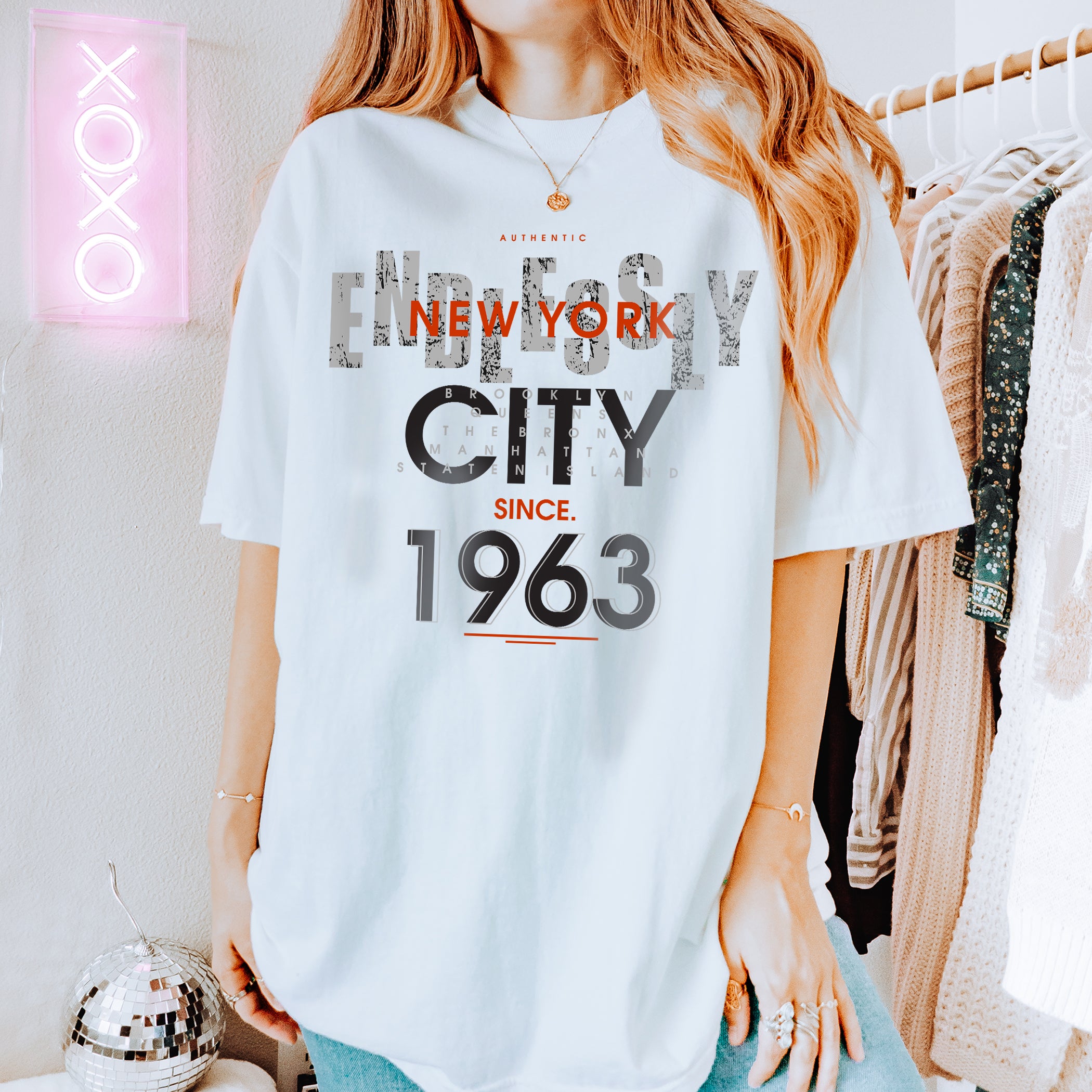 T-shirt unisexe New York Endlessly City