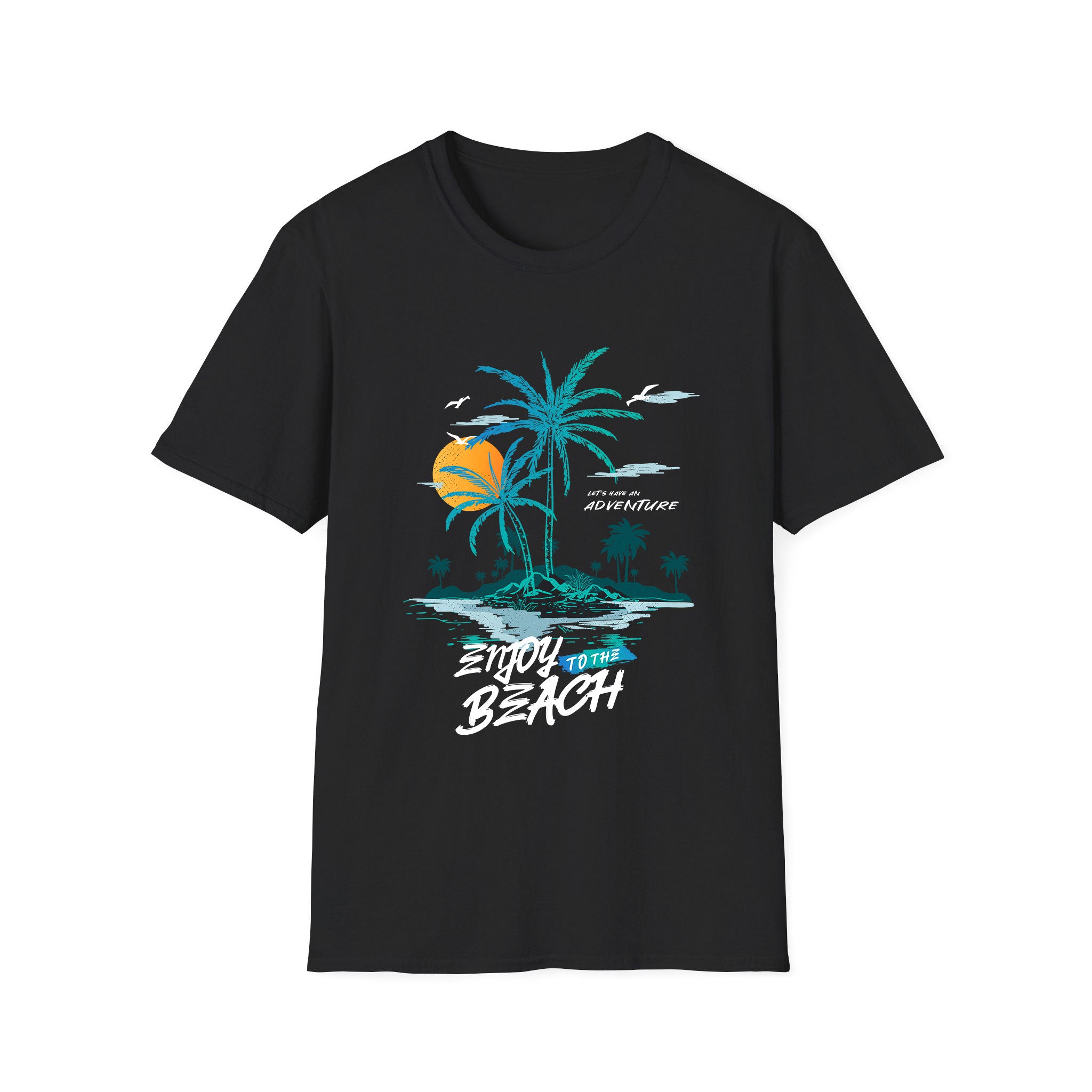 T-shirt unisexe d'été Enjoy Beach