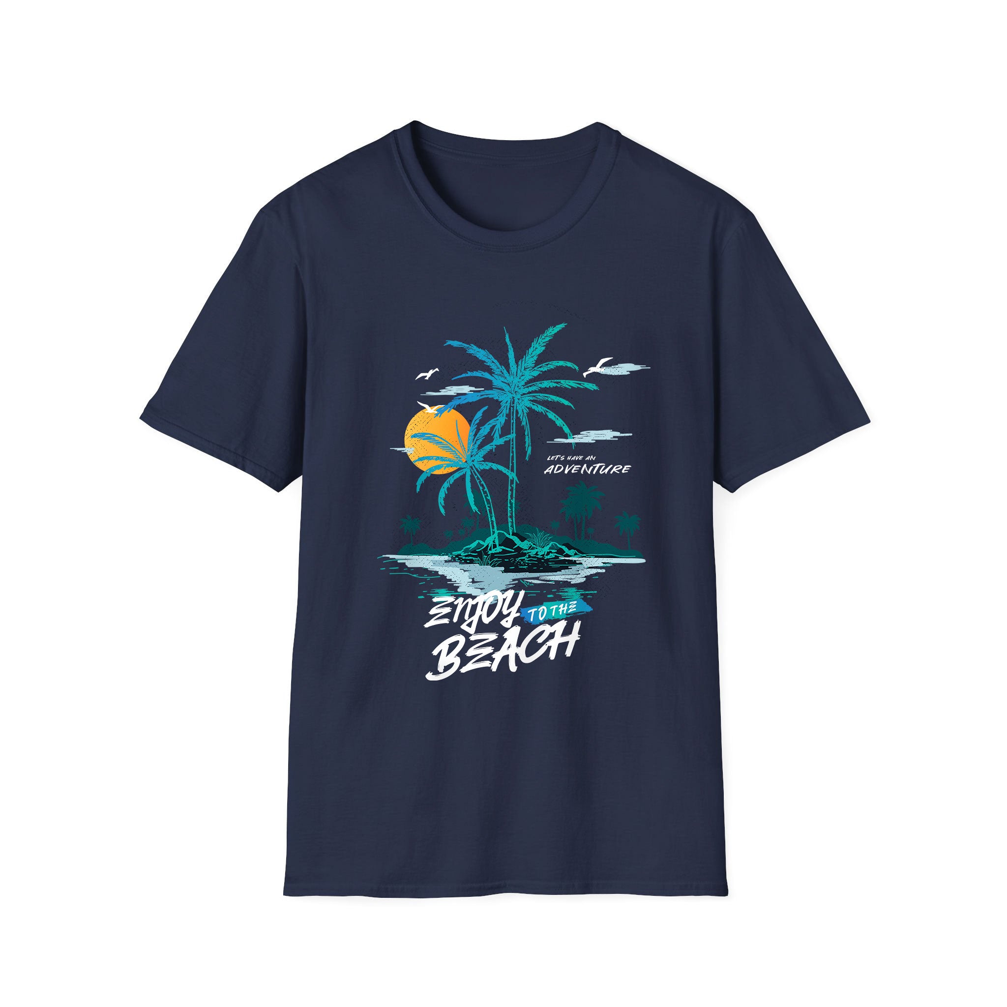 T-shirt unisexe d'été Enjoy Beach