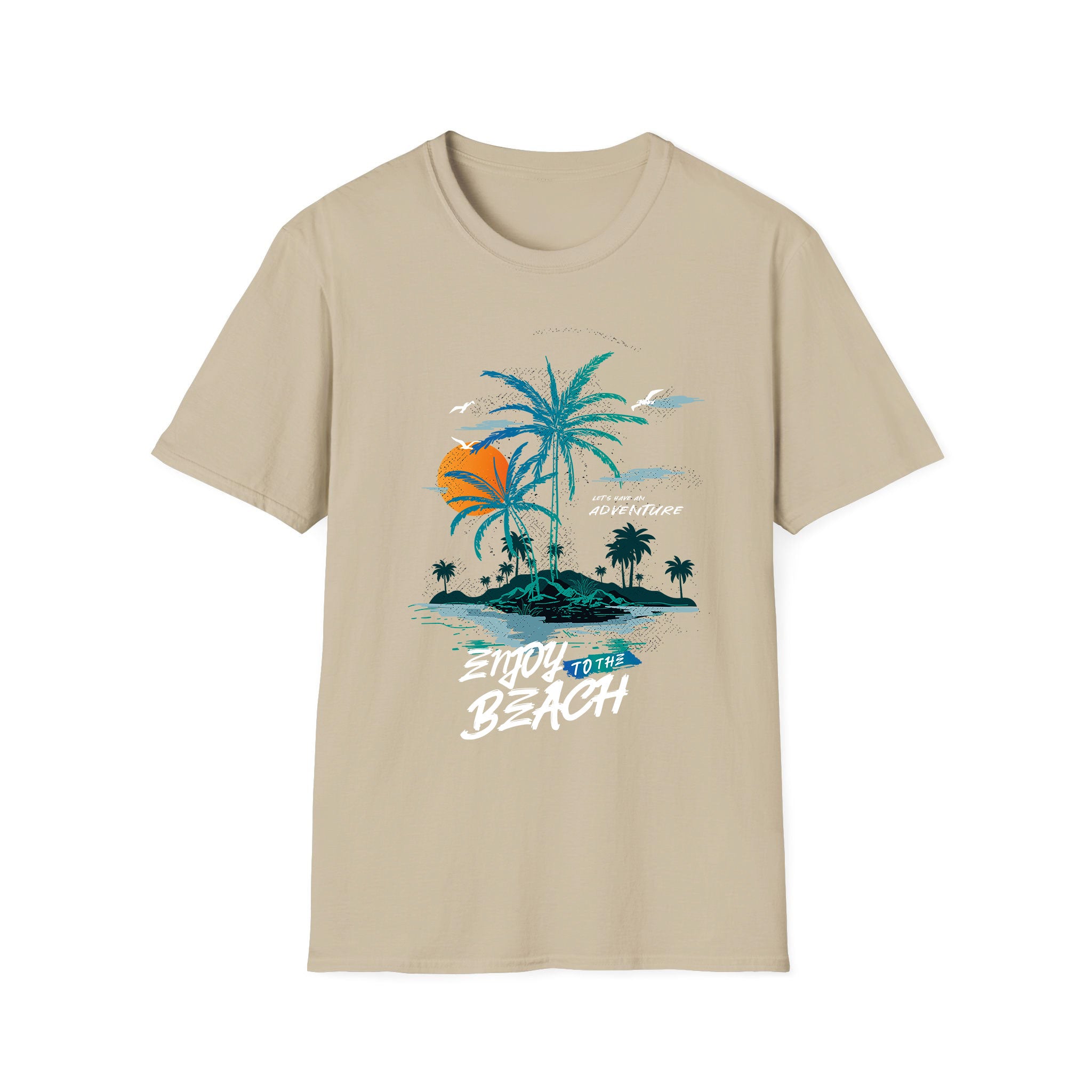 T-shirt unisexe d'été Enjoy Beach