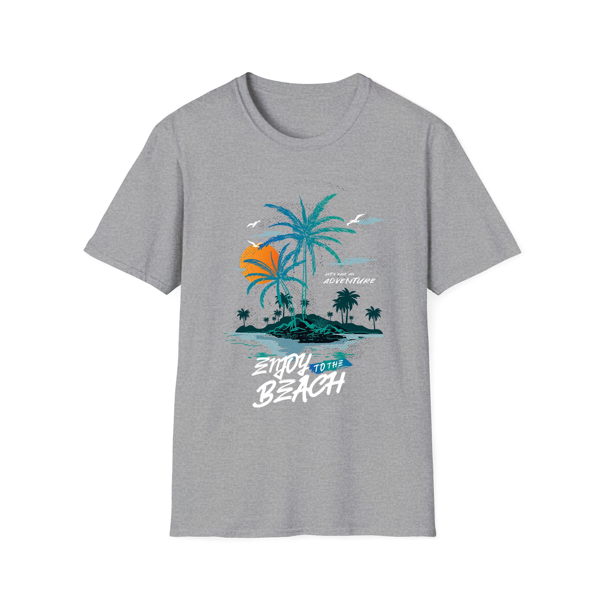 T-shirt unisexe d'été Enjoy Beach