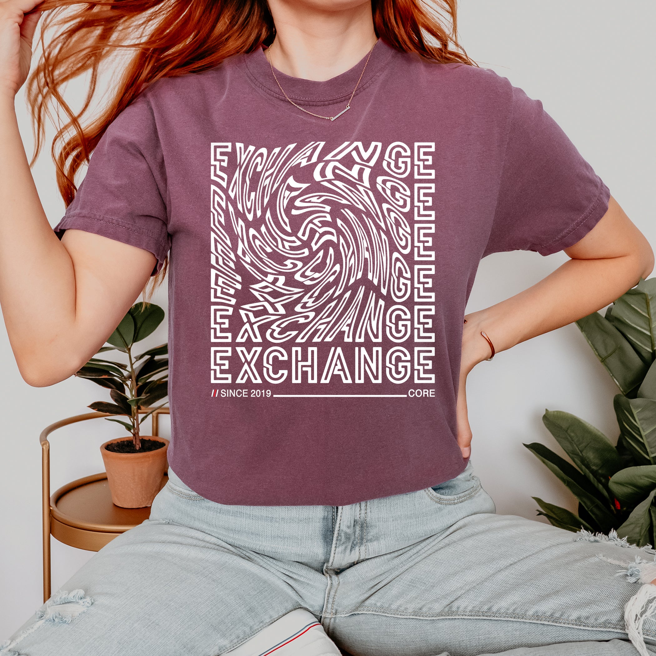 Échange de t-shirts unisexes d'été