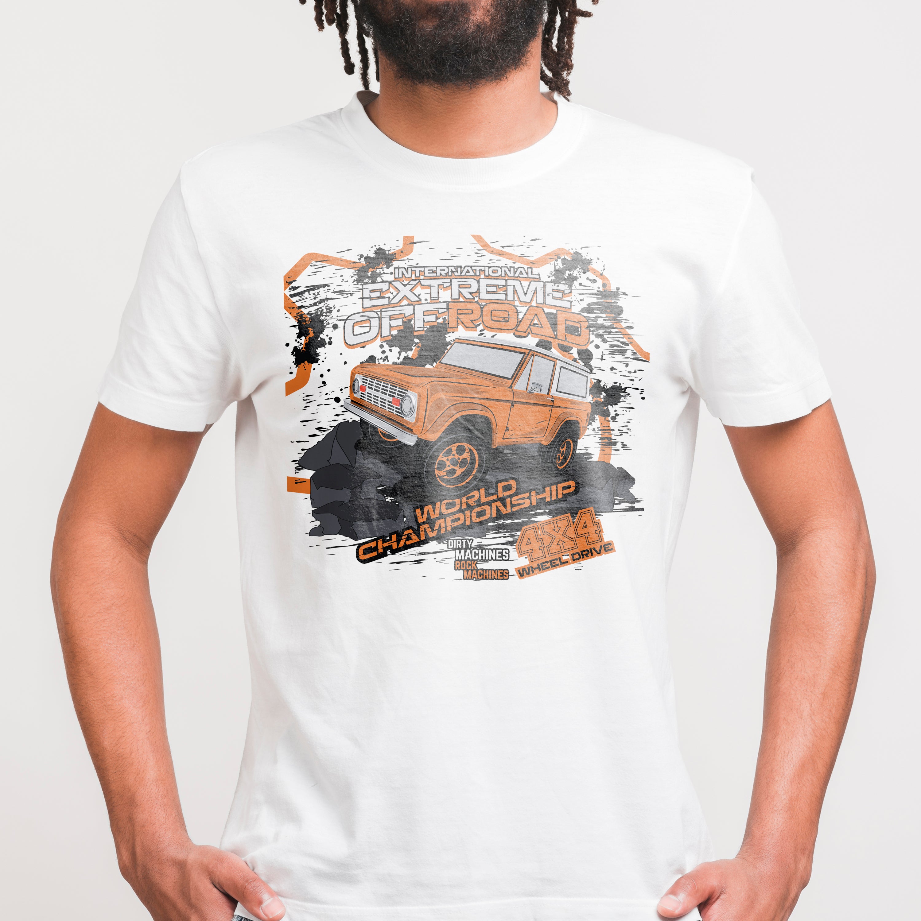 T-shirt voitures de course Extreme Offroad