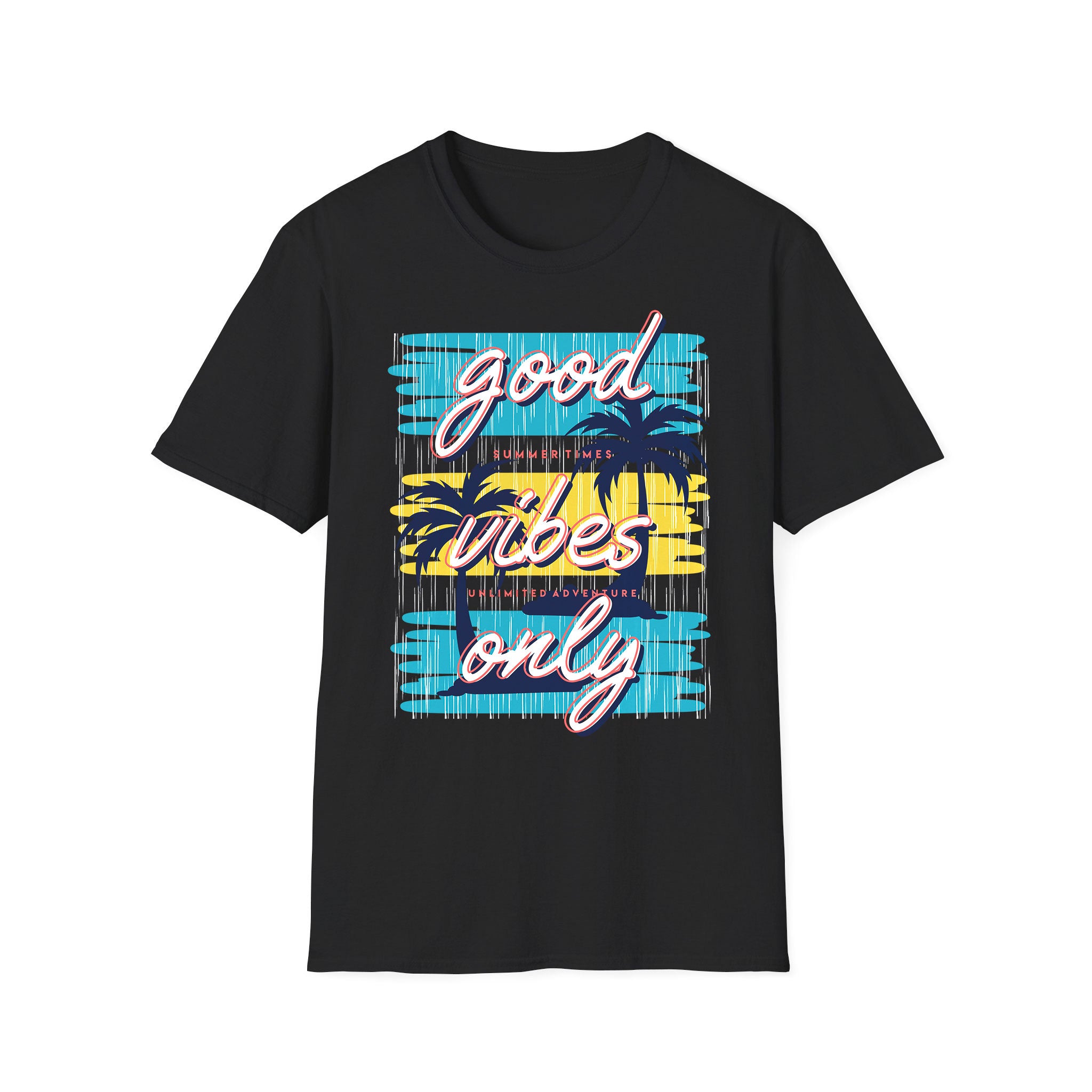 Summer unisex T-shirt Good Vibes Only
