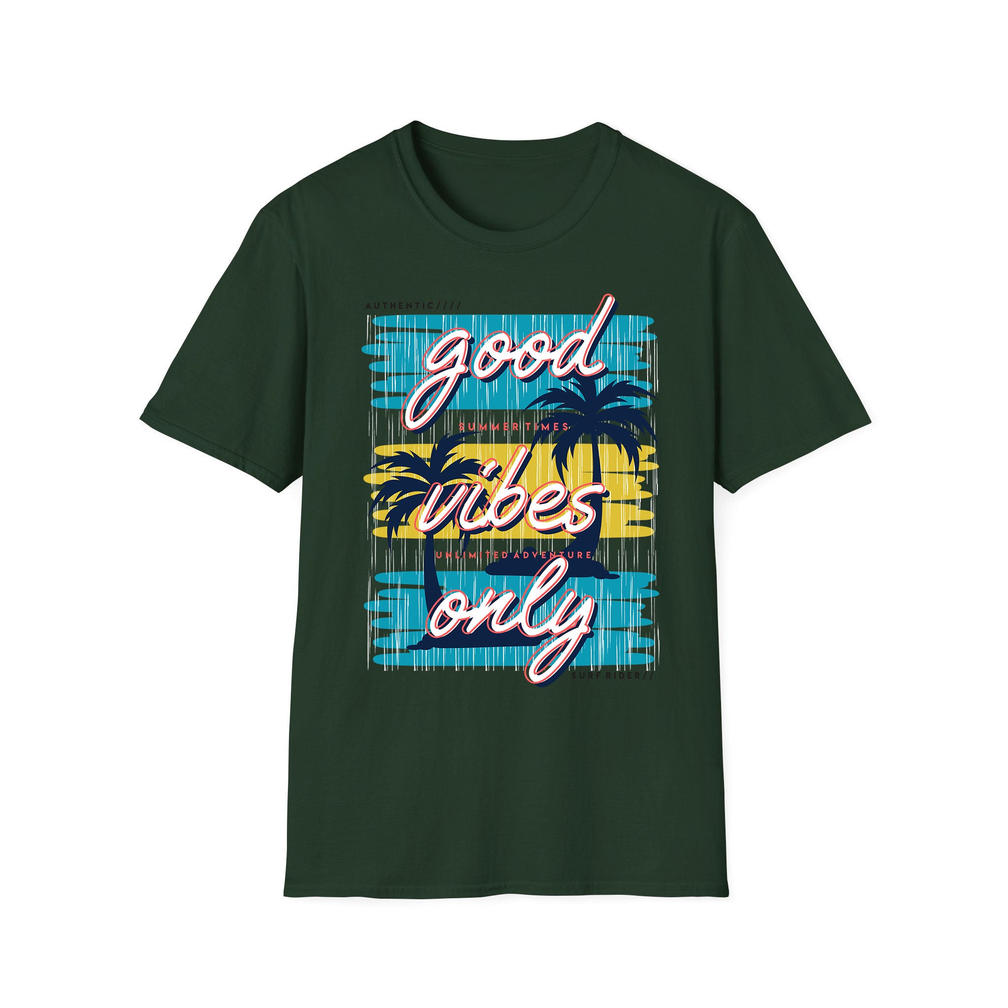 Summer unisex T-shirt Good Vibes Only