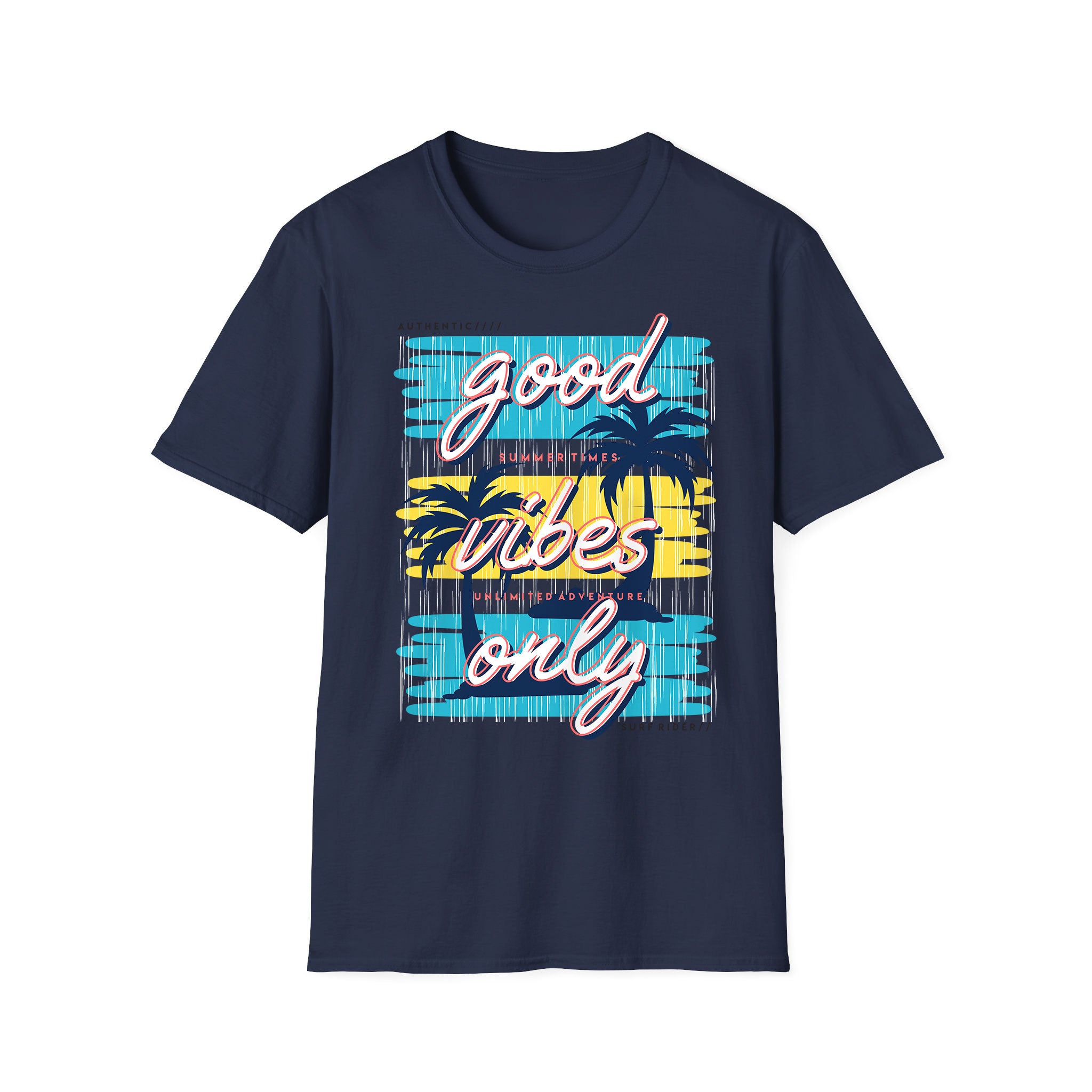 Summer unisex T-shirt Good Vibes Only