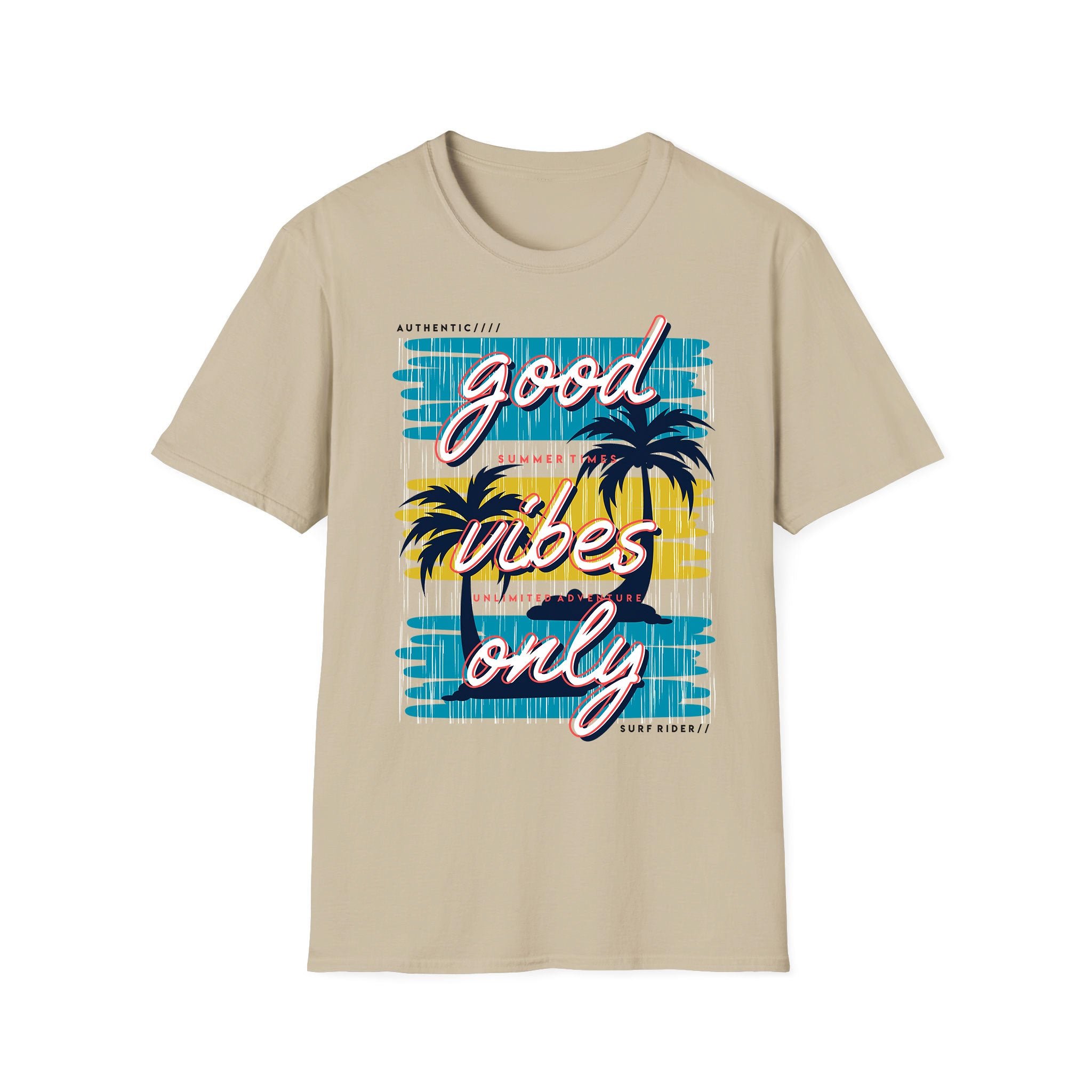 Summer unisex T-shirt Good Vibes Only