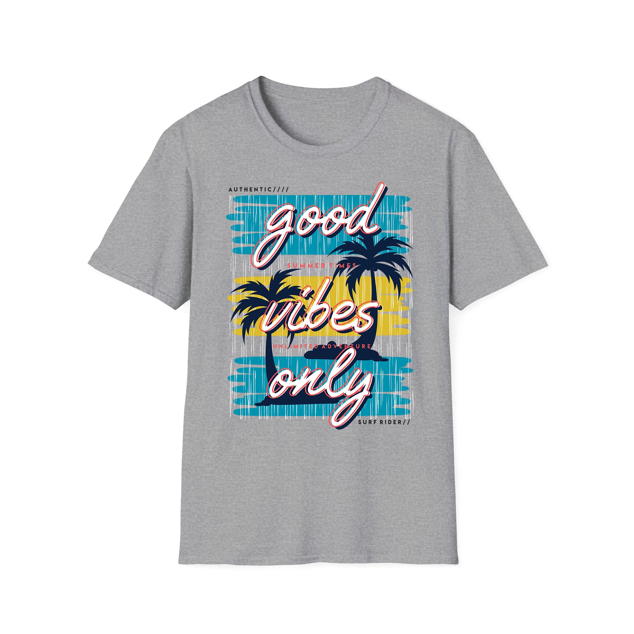 Summer unisex T-shirt Good Vibes Only
