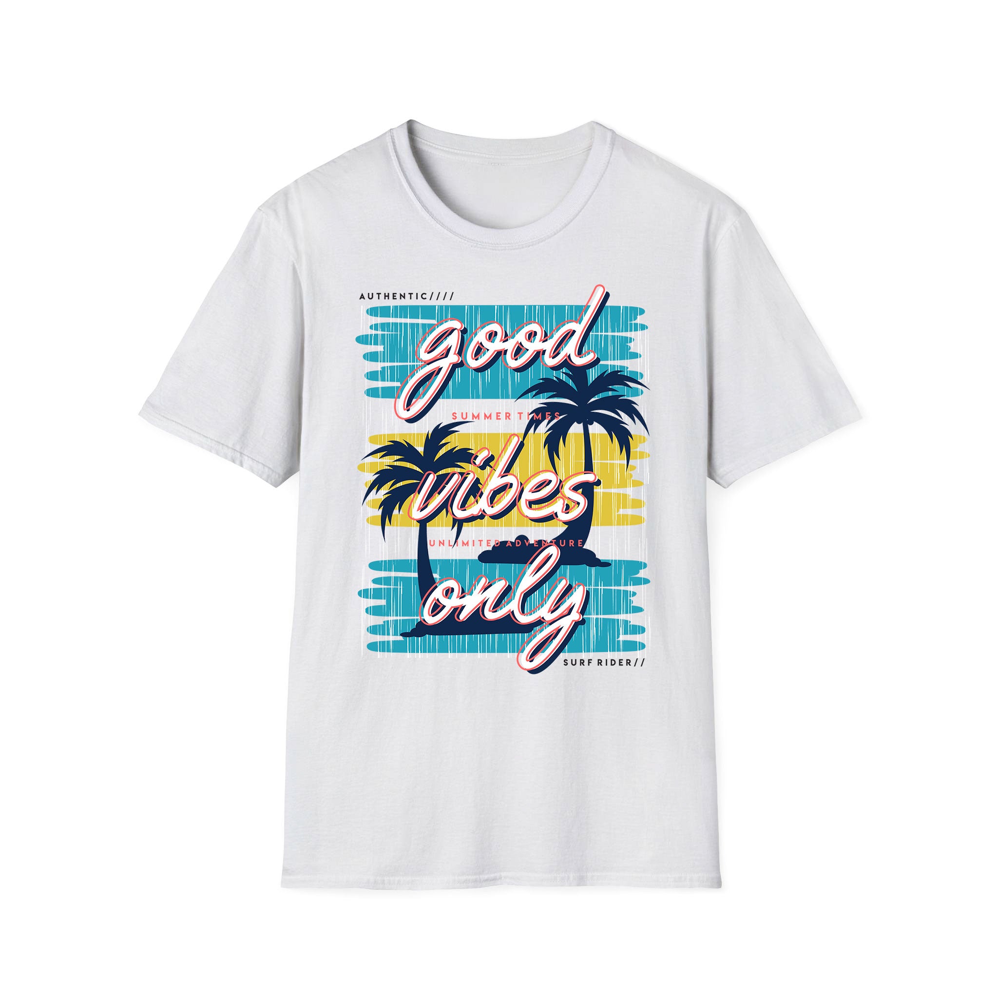 Summer unisex T-shirt Good Vibes Only