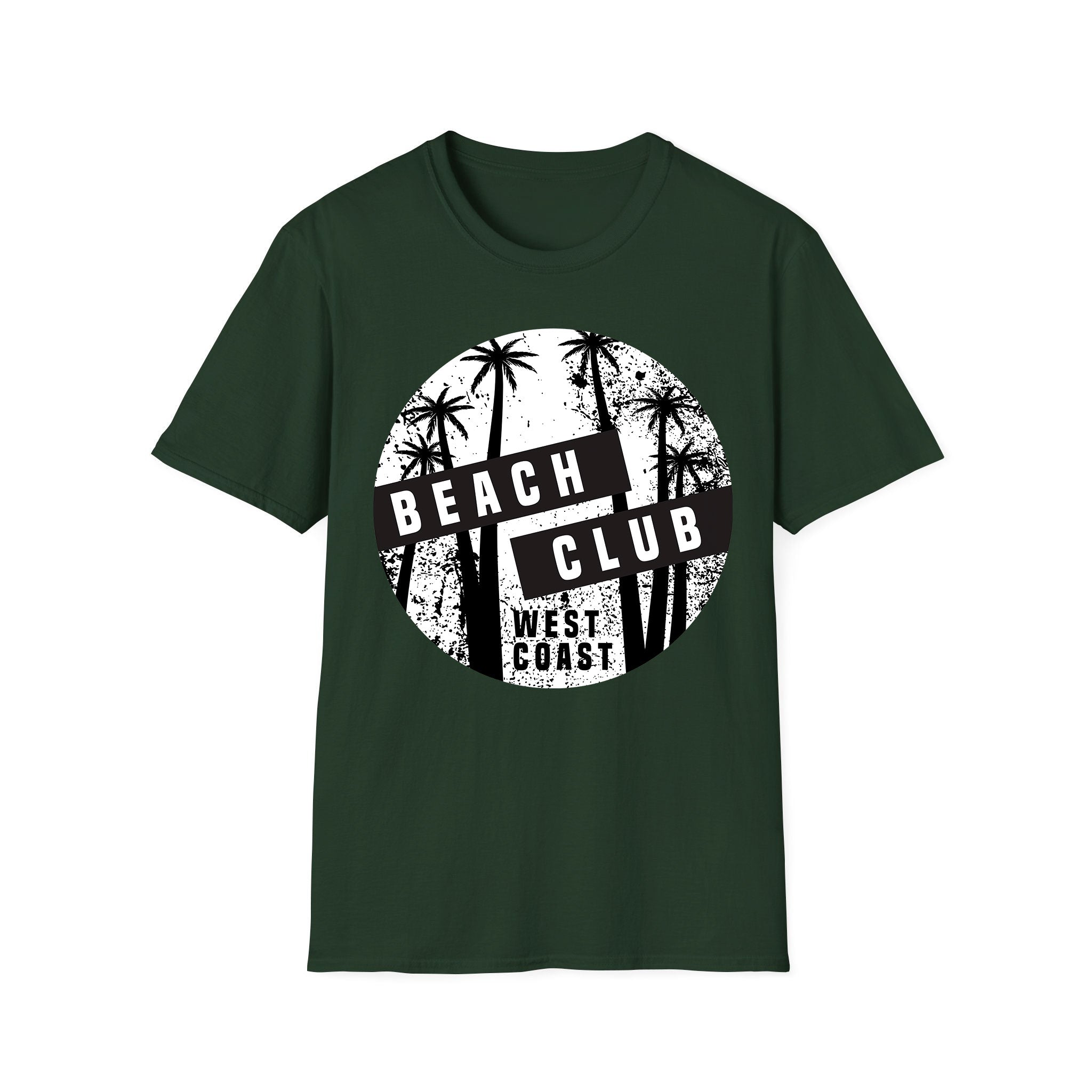 T-shirt d'été unisexe Beach Club