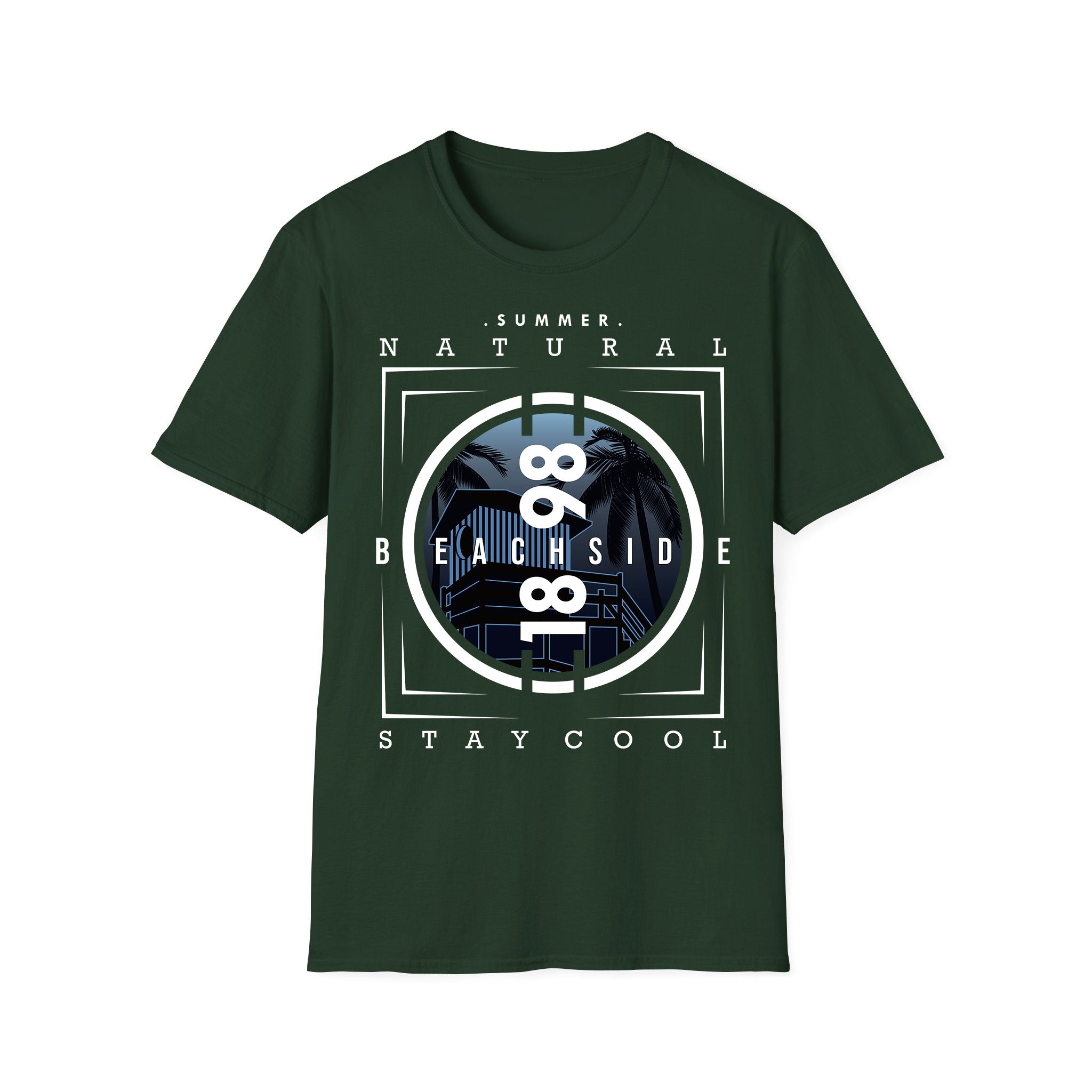 T-shirt unisexe d'été Beachside