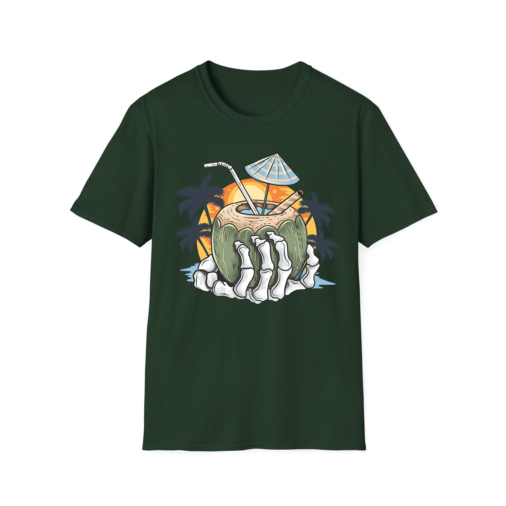 T-shirt unisexe d'été Coconut Beach